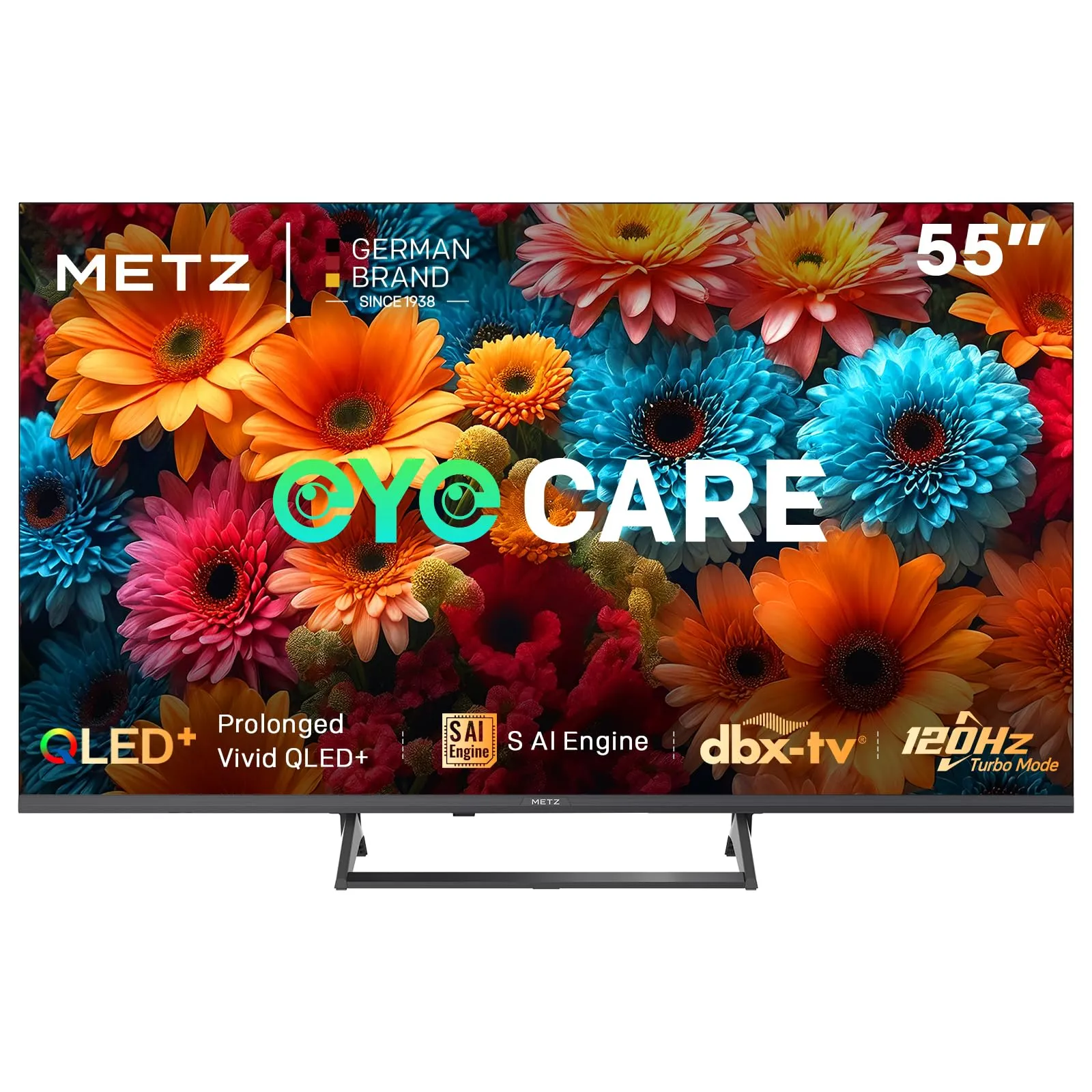 Smart TV Metz MQF7500Z de 55 pulgadas con panel QLED 4K