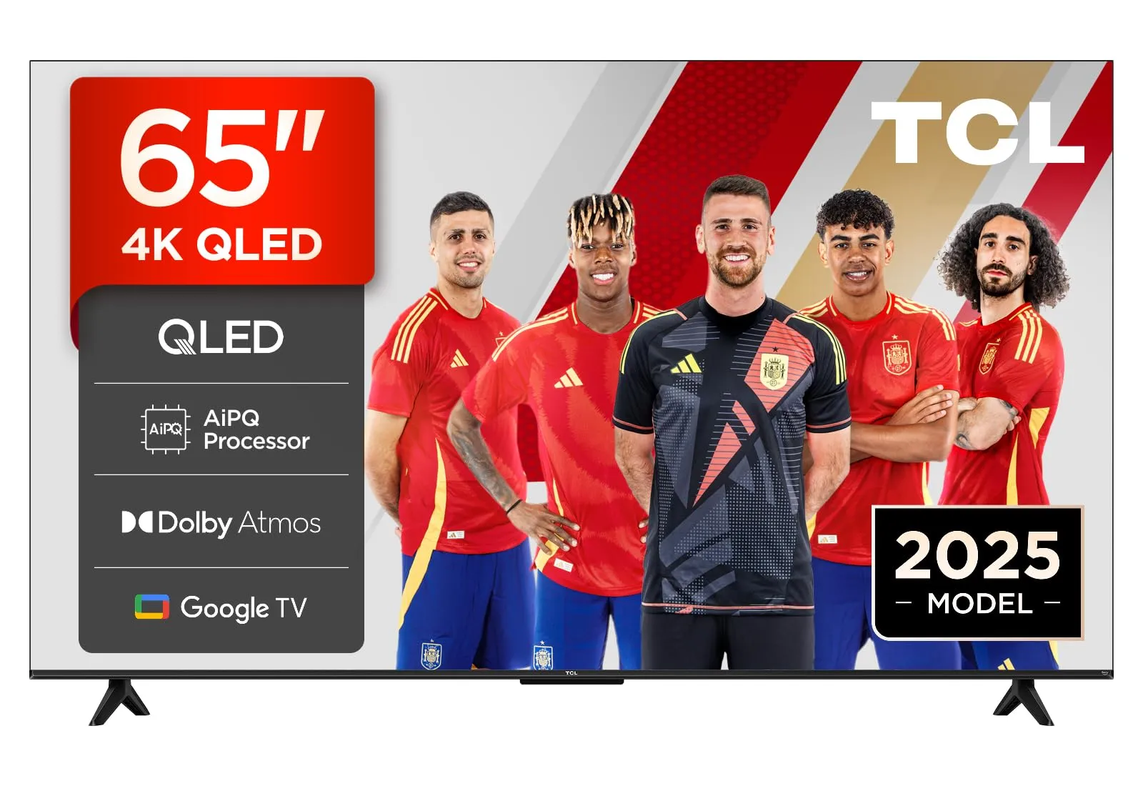 TCL 65T69C 65" QLED 4K HDR10+ Smart TV Google TV Dolby Atmos