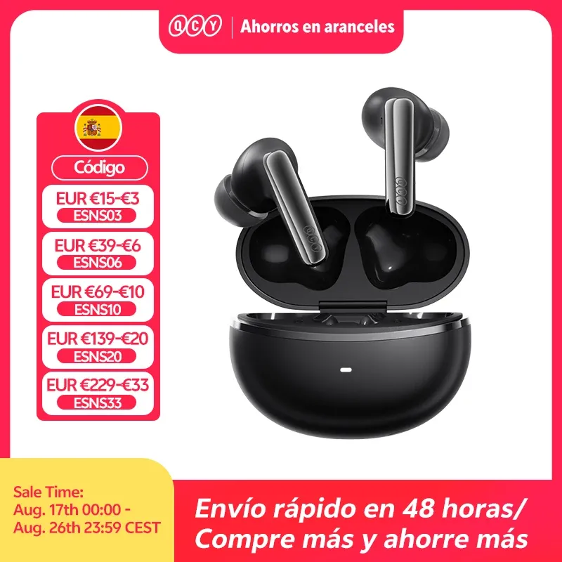 Auriculares QCY MeloBuds N70 con Cancelación de Ruido