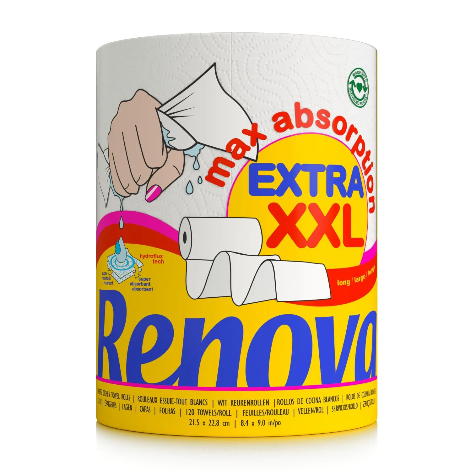 Rollo de cocina Renova Extra XXL (120 servicios)
