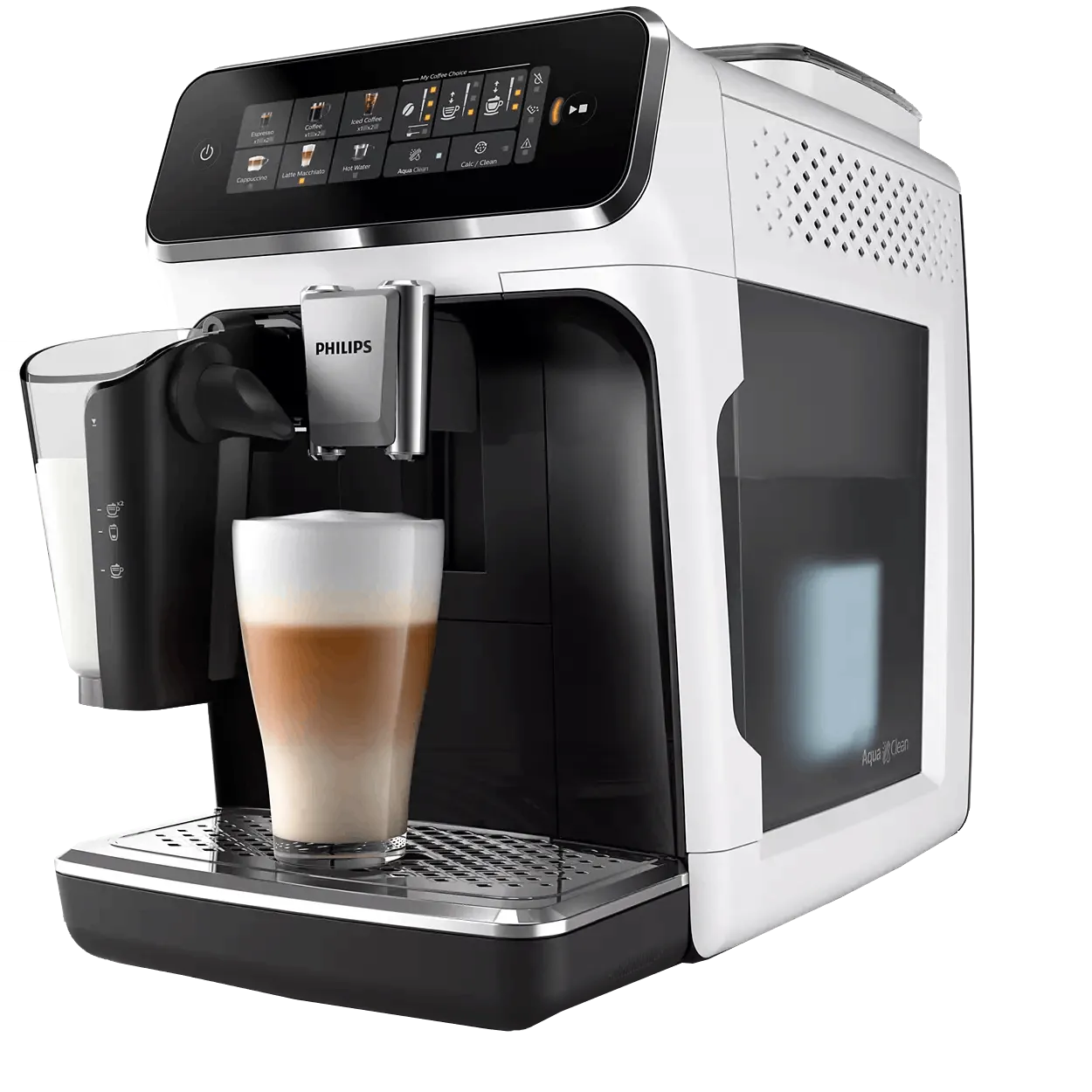 Cafetera Superautomática Philips EP3343/50: 19 bar, SilentBrew, LatteGo