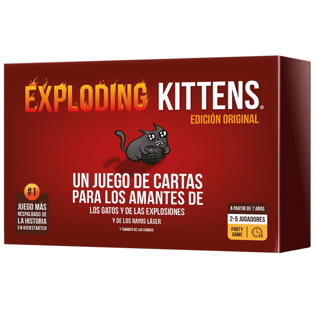 Juego de Mesa Asmodee Exploding Kittens