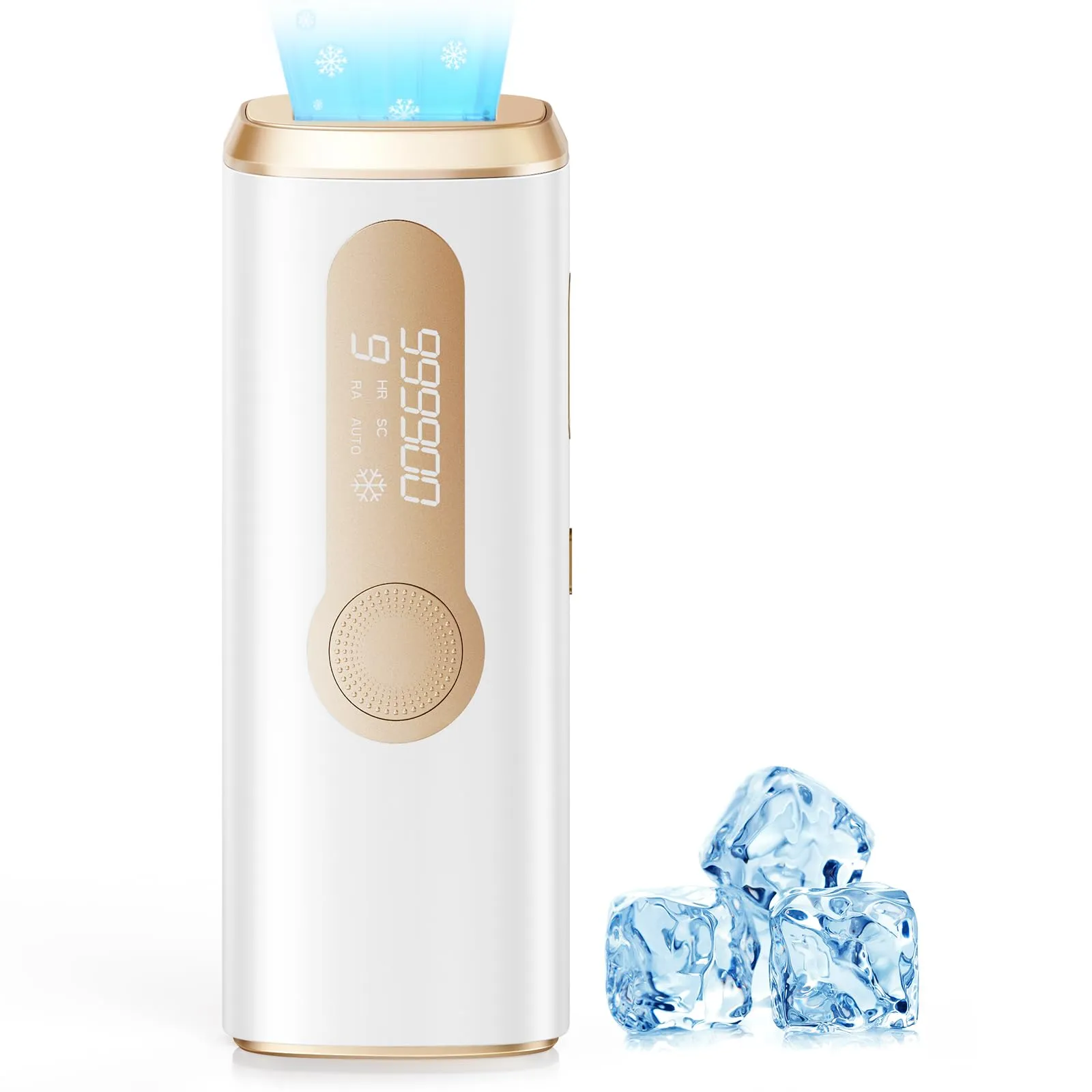 Depiladora IPL Haarlosy con Refrigeración y 9 Niveles de Energía