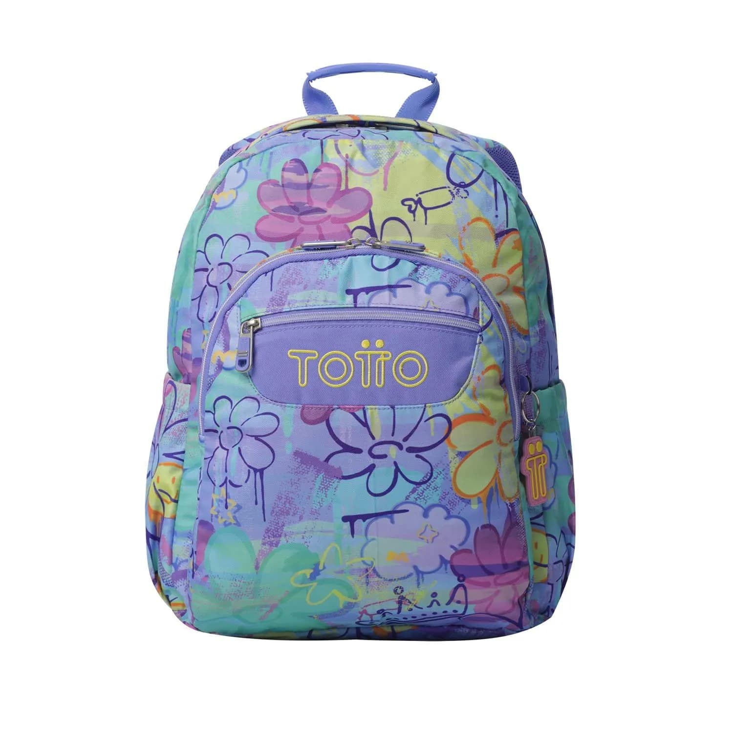 Mochila escolar Totto Acuareles de 20L con estampado Grafily