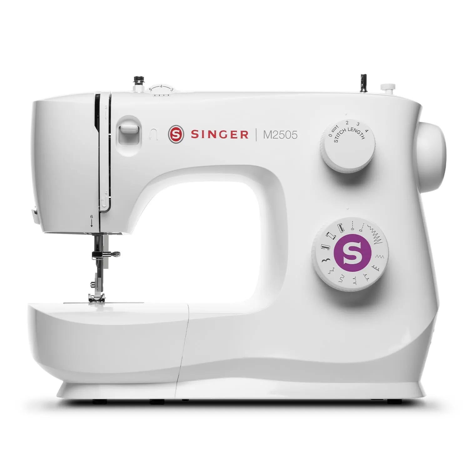 Máquina de coser portátil Singer M2505 con 11 puntadas y accesorios