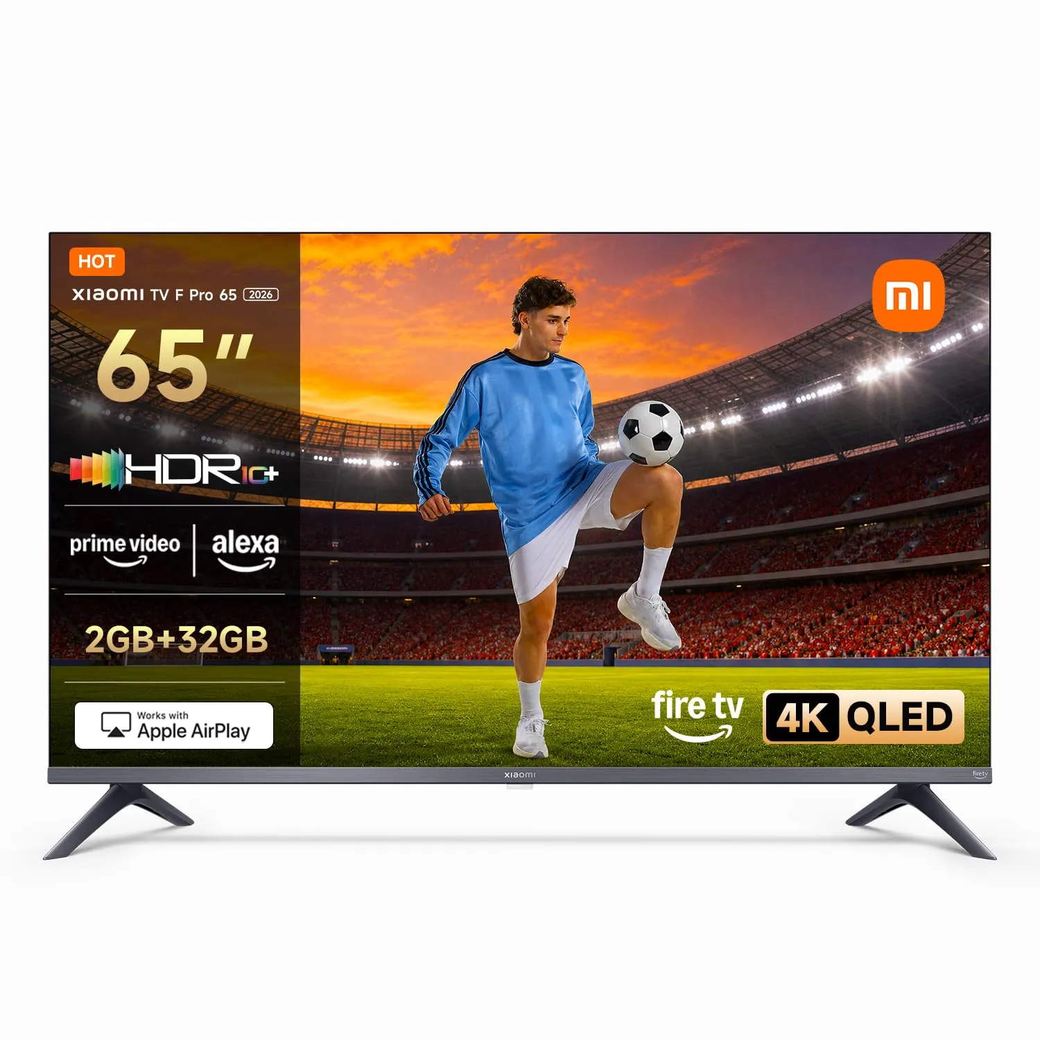 Televisor Xiaomi TV F Pro de 65 pulgadas 4K QLED 120Hz