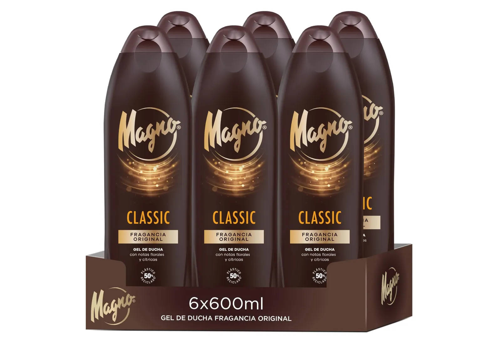 Pack 6x600ml Gel de Ducha Magno Classic
