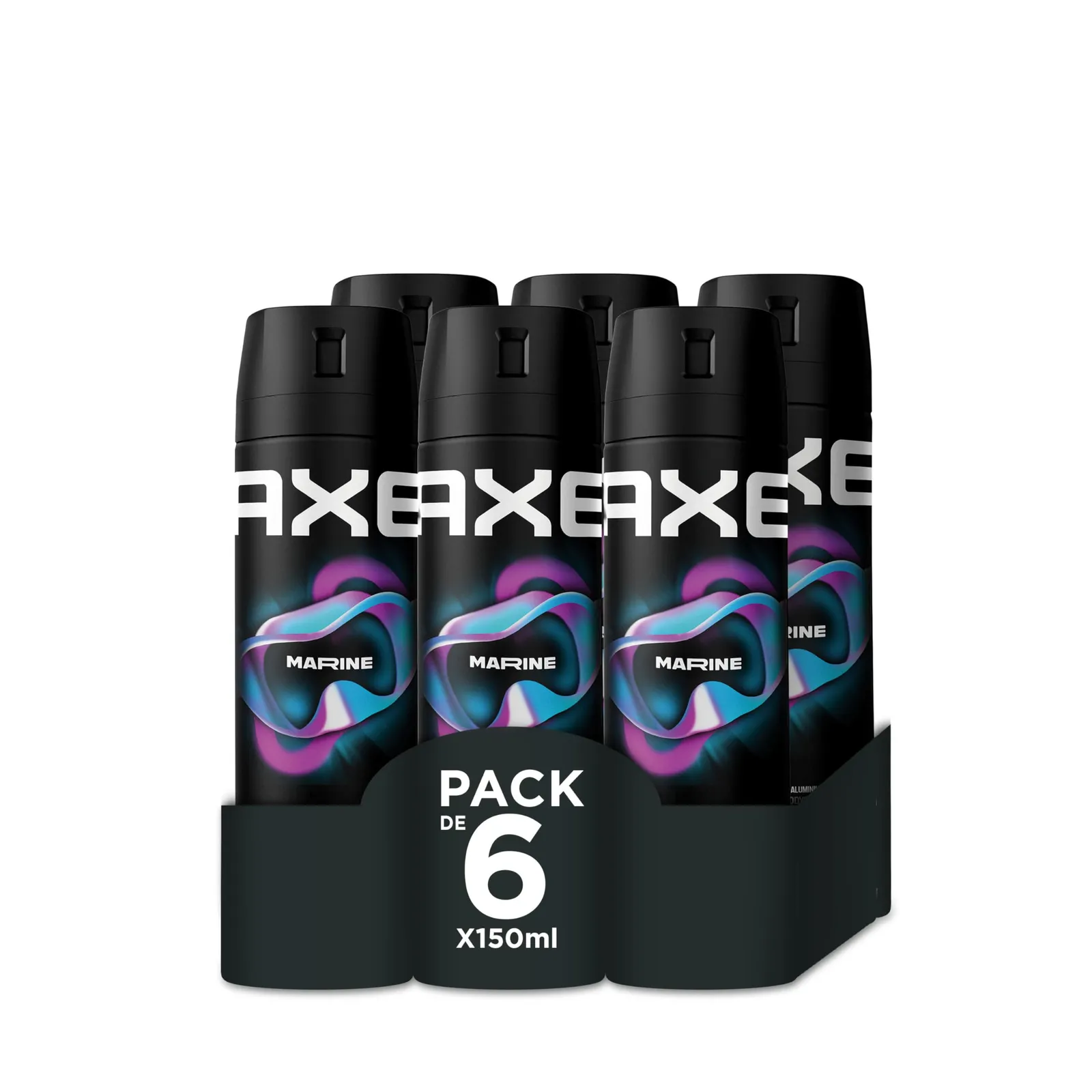 Pack 6 desodorantes Axe 150ml
