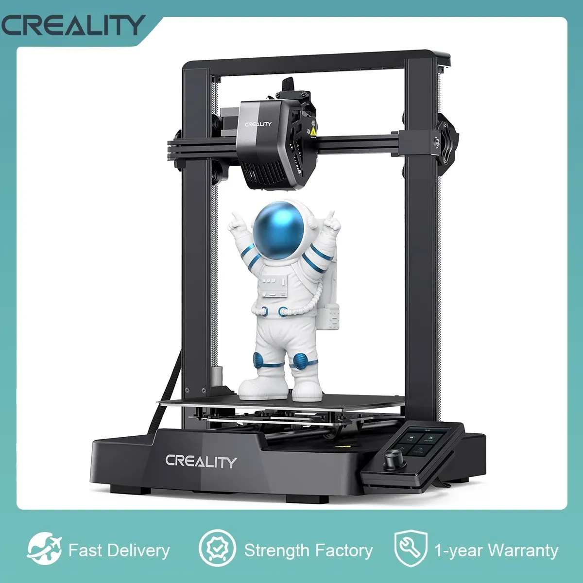 Impresora 3D Creality 3D Ender-3 V3 SE con nivelación automática