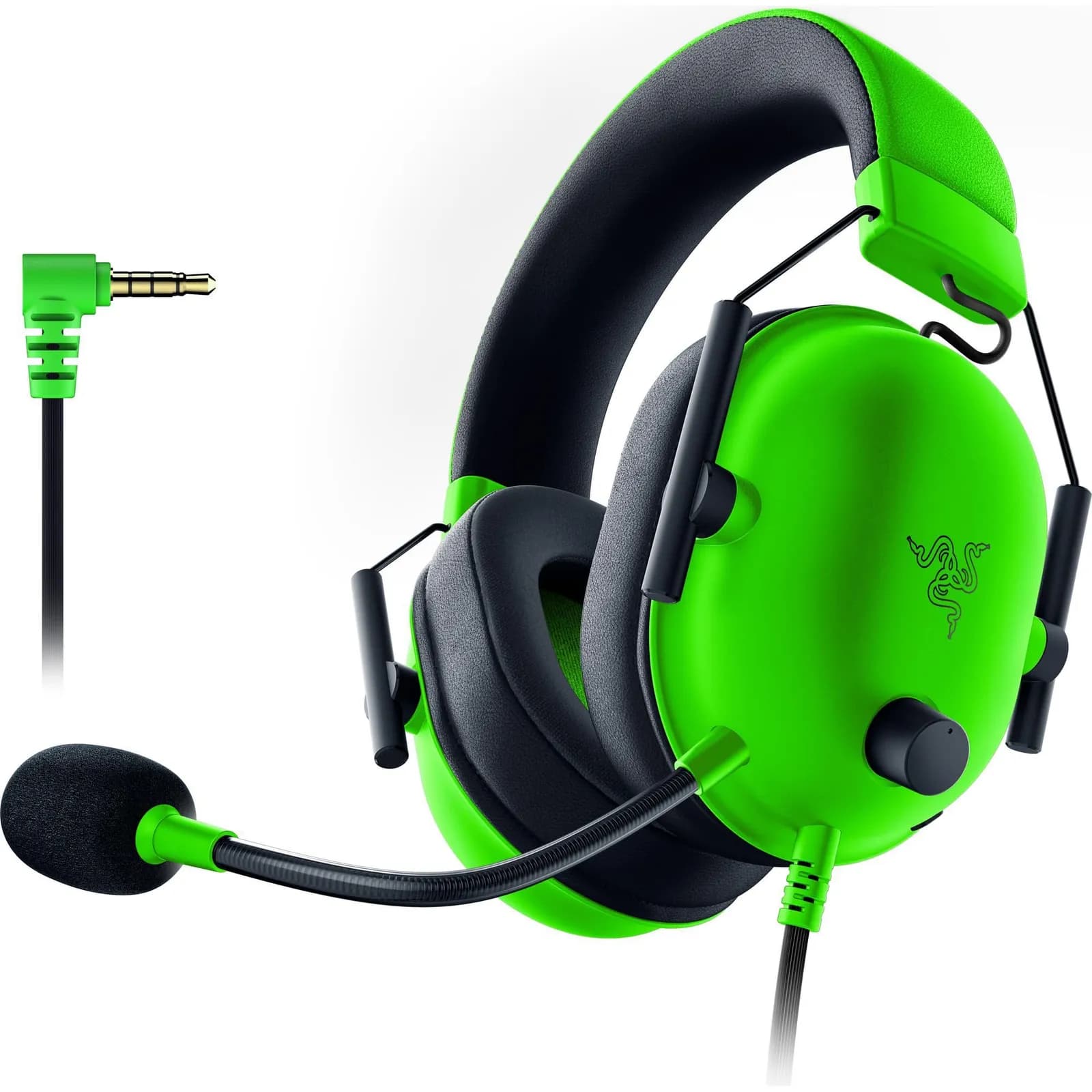 Auriculares Gaming Razer BlackShark V2 X (titanio 50mm, micro cardioide, cancelación pasiva)