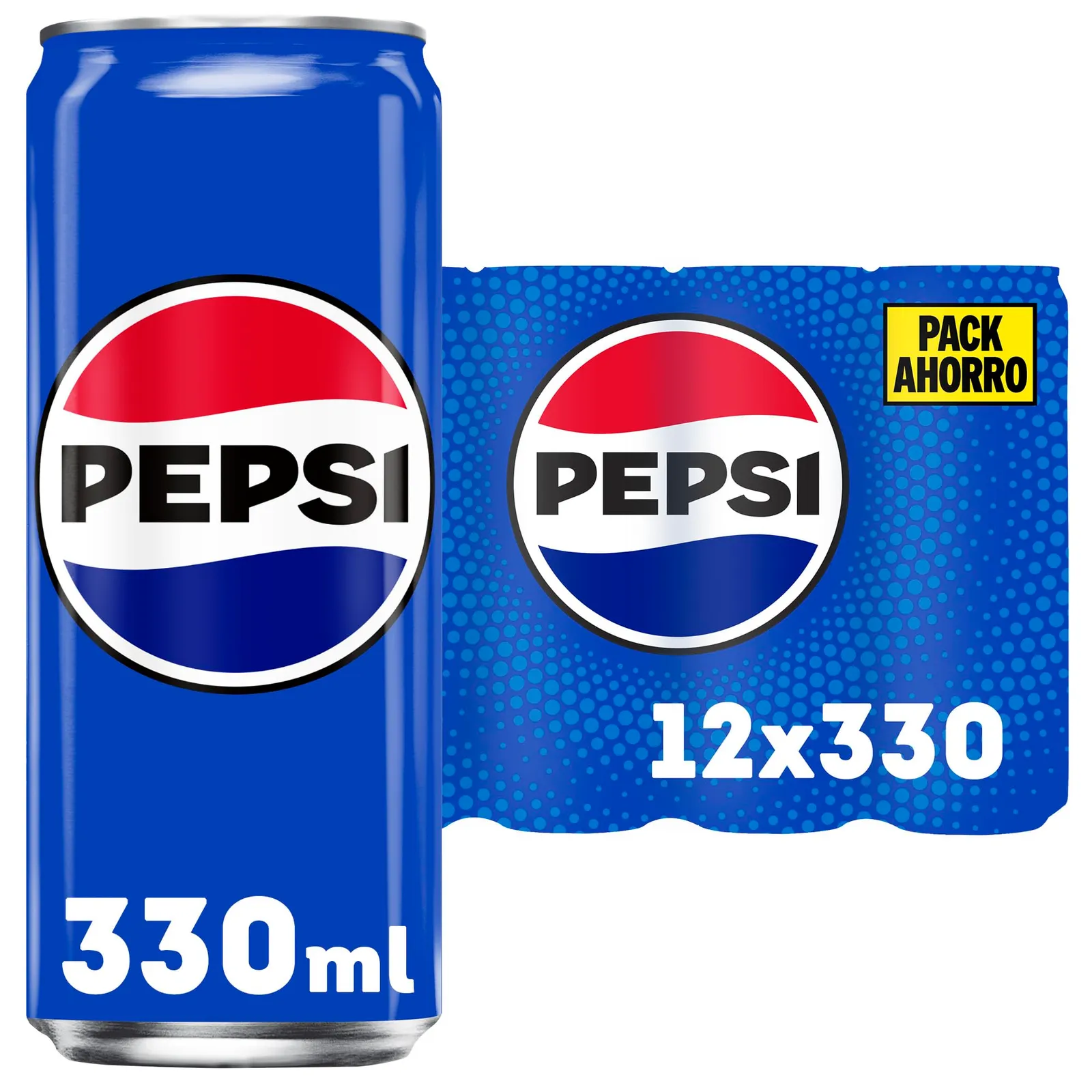 2 Packs Pepsi Refresco de Cola (24 latas x 33 cl)