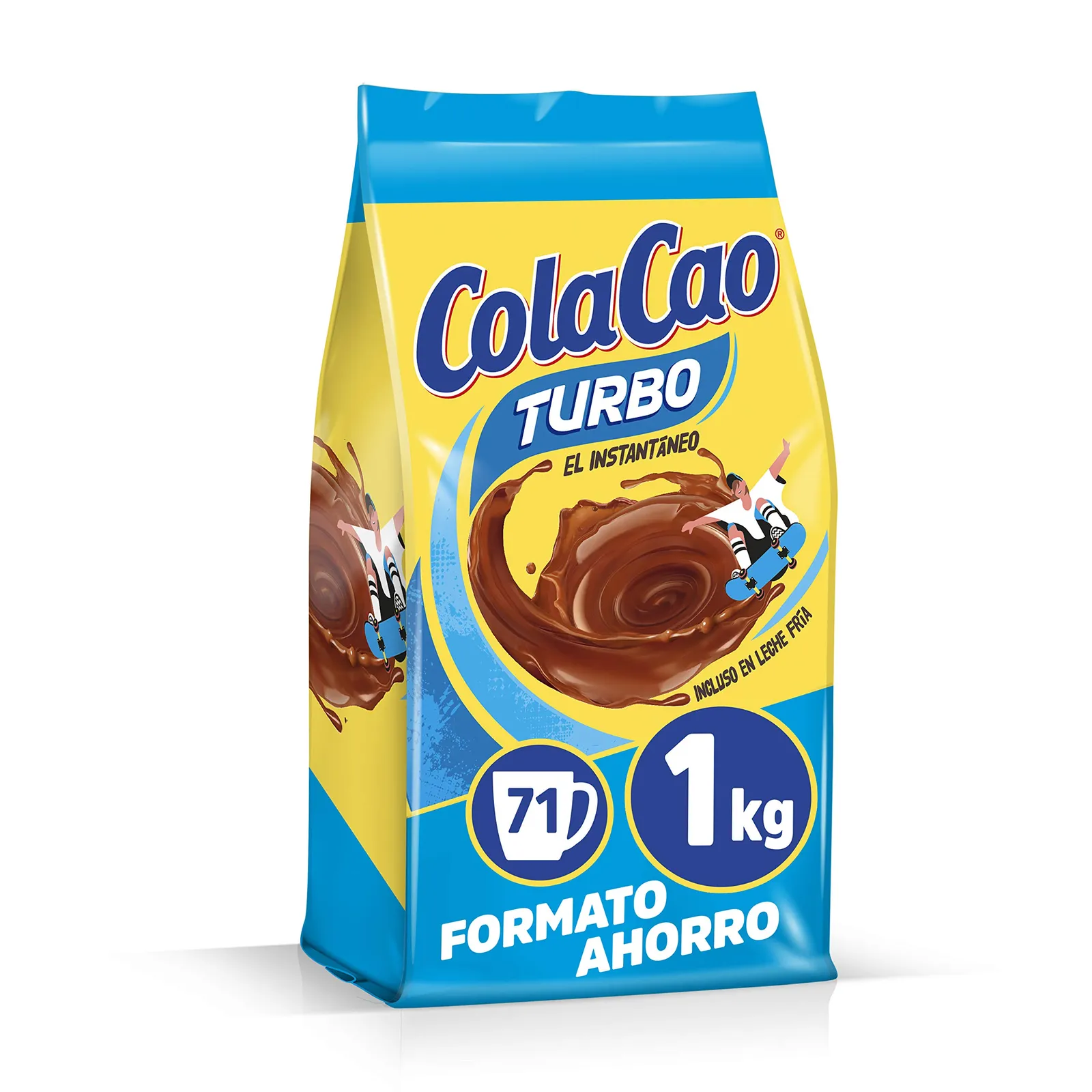 Pack 2x ColaCao Turbo Cacao Instantáneo 1kg