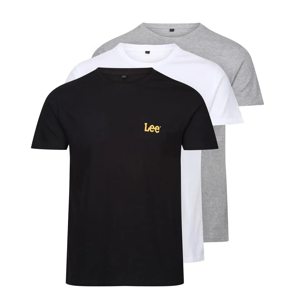Pack 3 Camisetas de Algodón para Hombre Lee Larkin