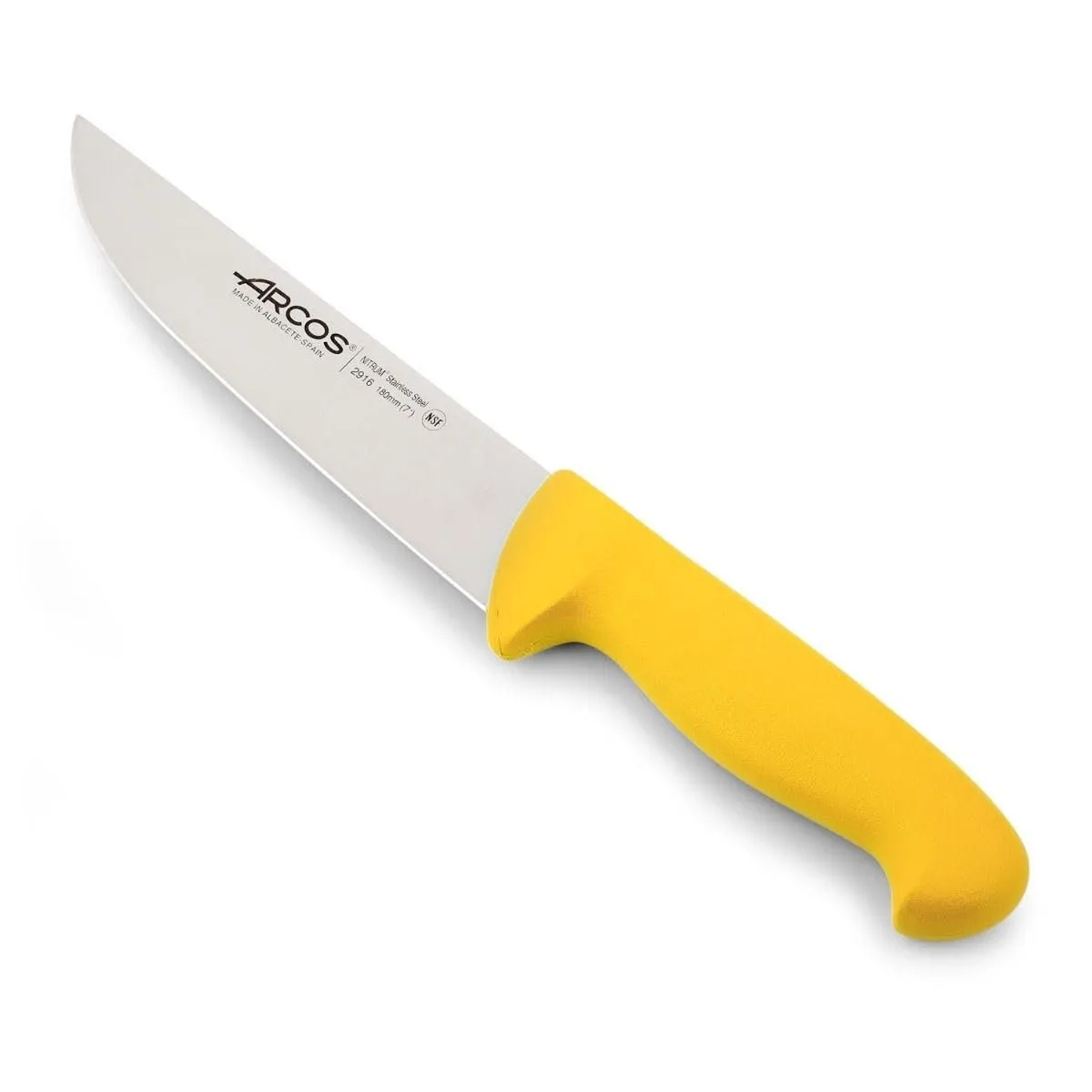 Cuchillo Carnicero Arcos Serie 2900 - Acero Inoxidable Nitrum, 18 cm