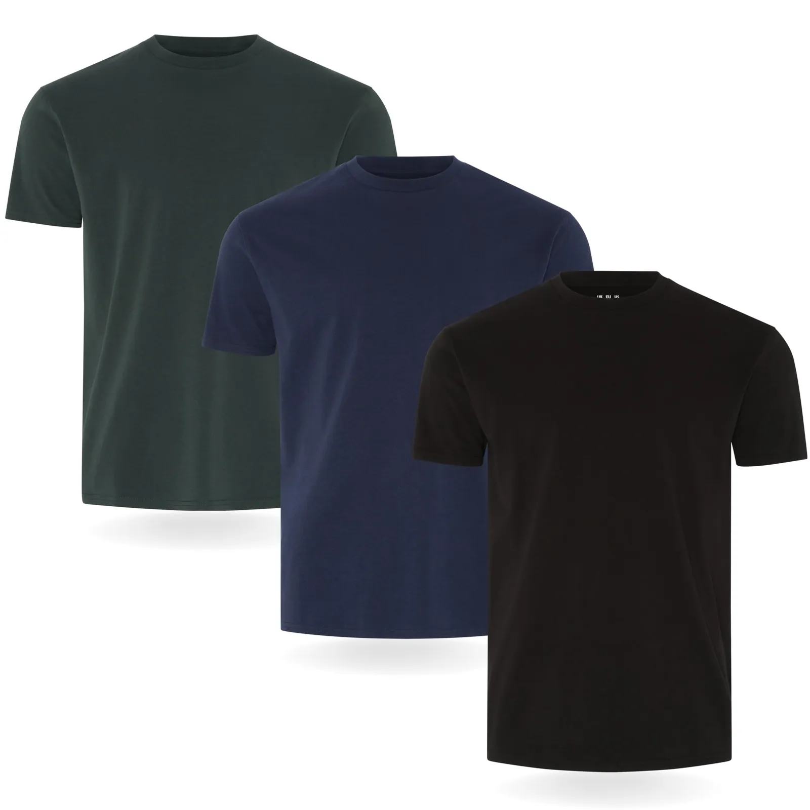 FM London Pack 3/5 Camisetas Algodón Hombre Entalladas (varias tallas)