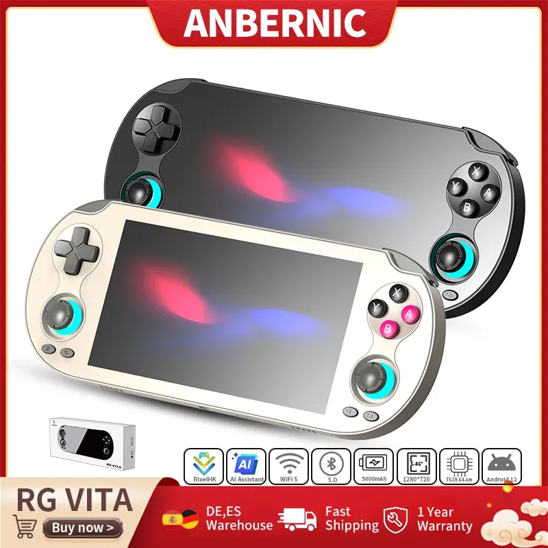 Consola Portátil Anbernic RG VITA 5.46" IPS Táctil Android 5000 mAh