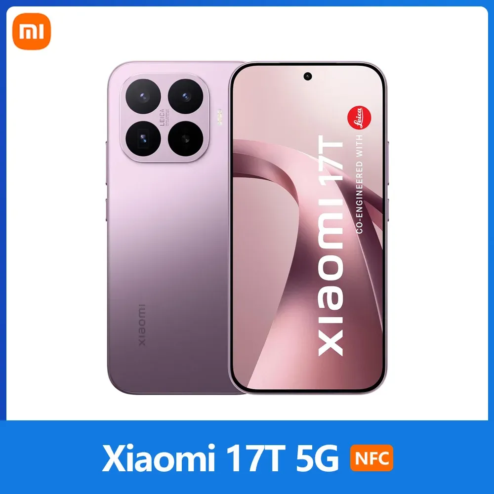 Xiaomi 17T 5G con 12GB de RAM y 256GB de almacenamiento