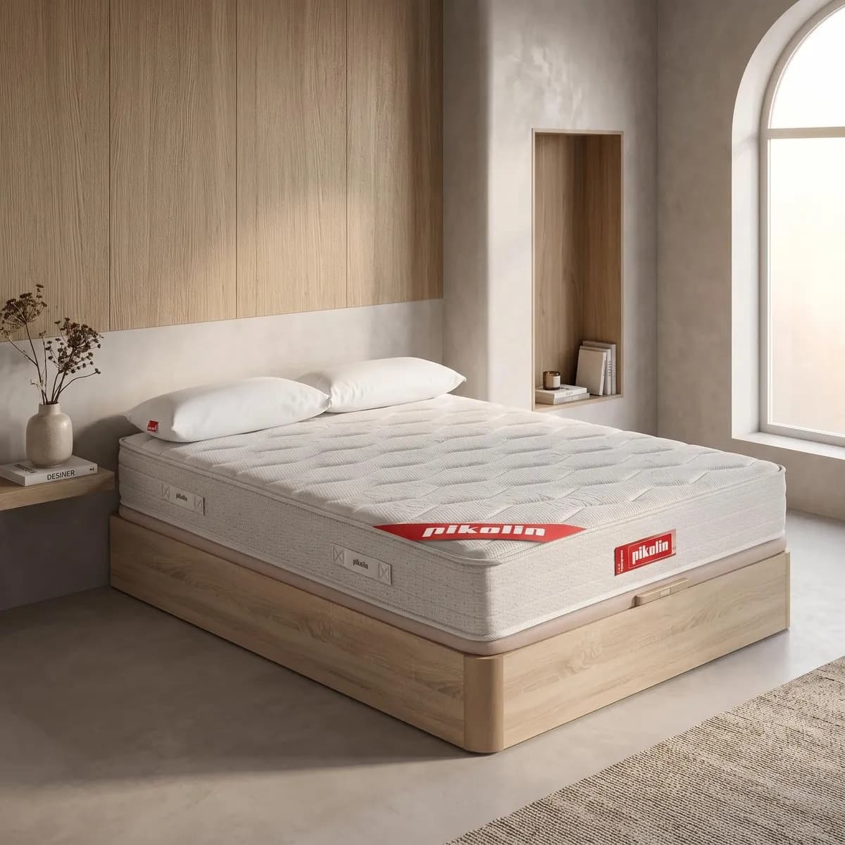 Pack Pikolin Colchón + Canapé Natural 150x190 cm
