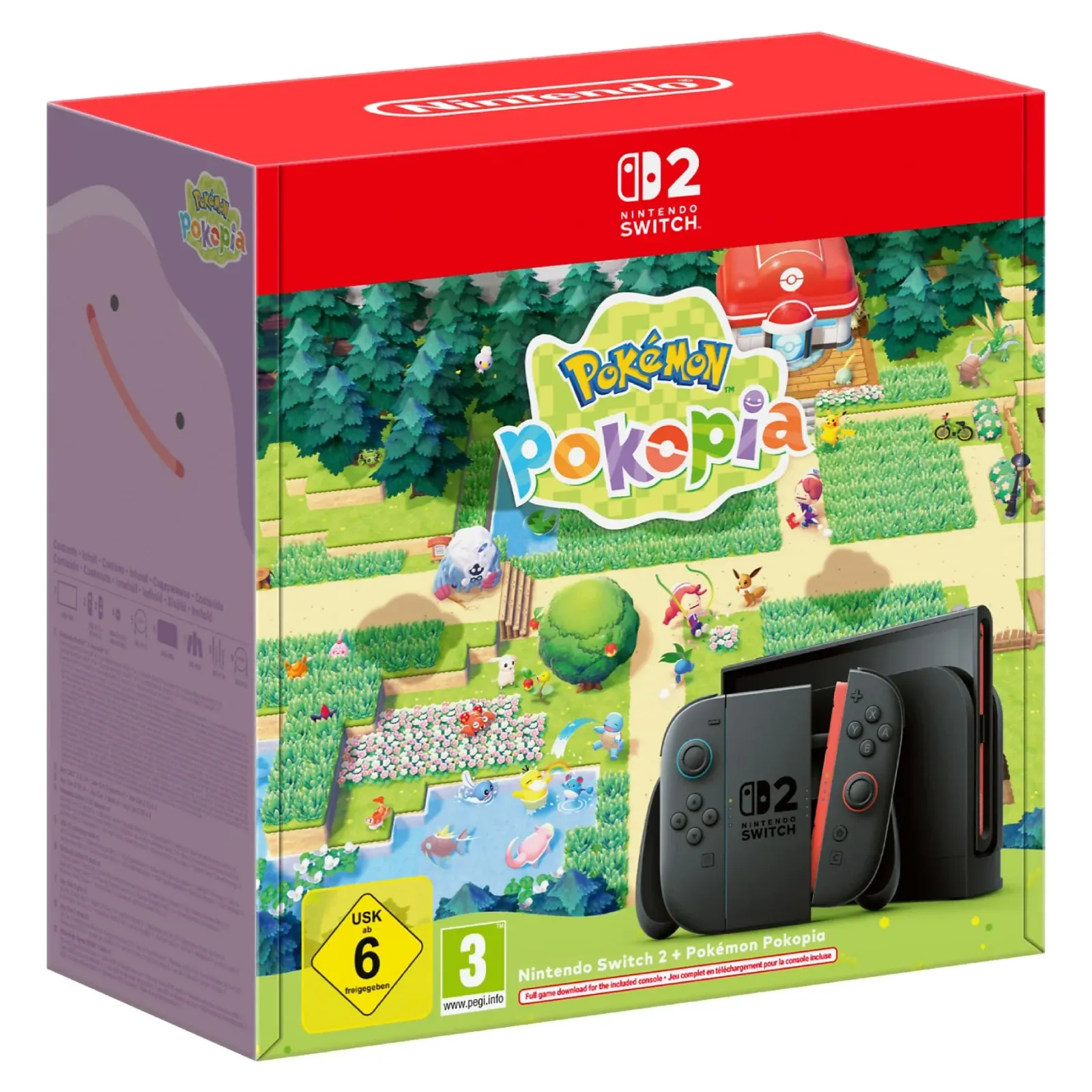 Nintendo Switch 2 + Juego Pokémon Pokopia (Código), Envío España