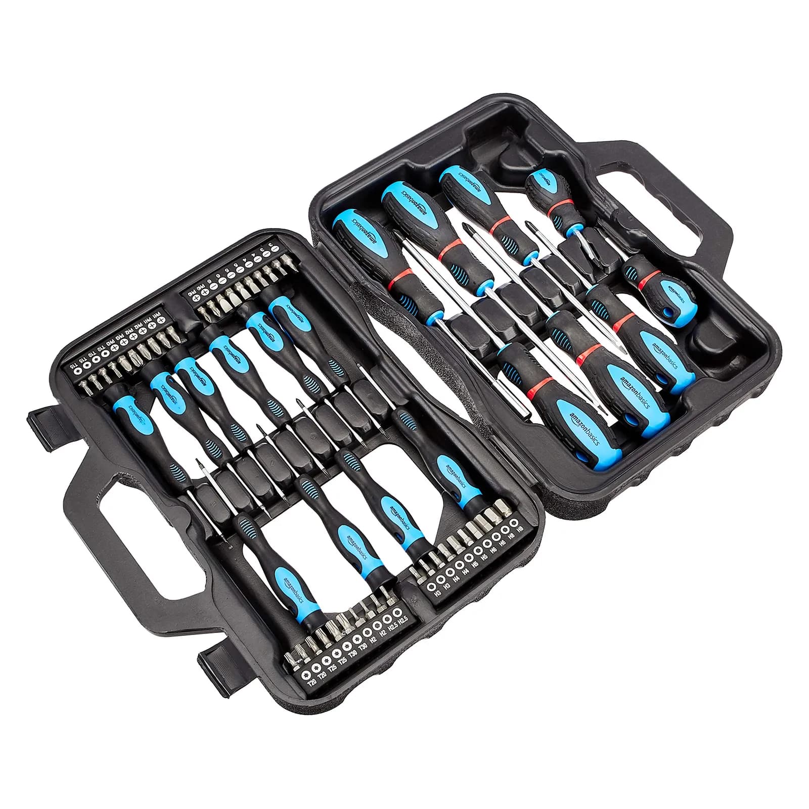 Set 58 destornilladores Amazon Basics