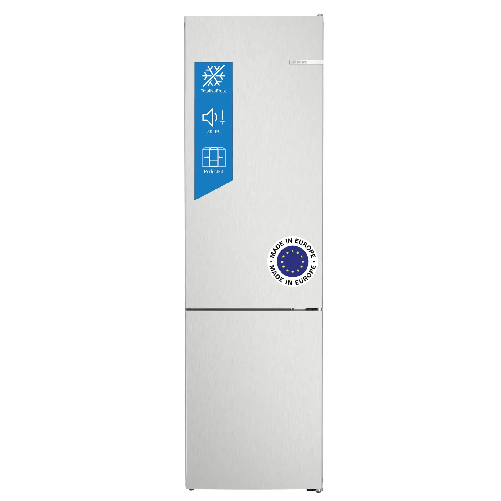 Frigorífico Bosch Serie 4 Combi KGN36VIED Total NoFrost Inox