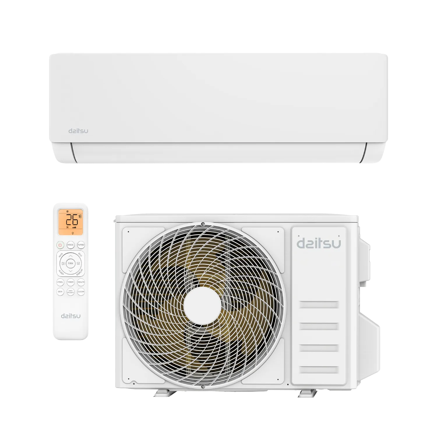 Aire Acondicionado Split Daitsu Inverter DS-12KZ 3027 fg/h