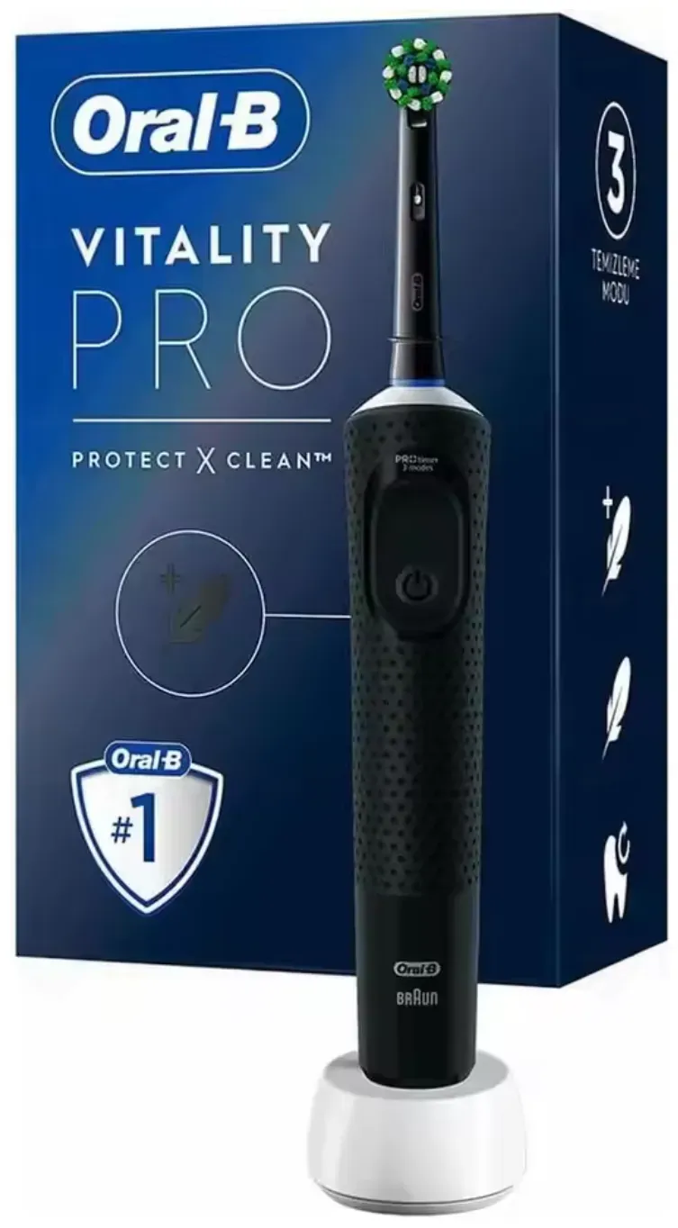 Cepillo de dientes eléctrico Oral-B Vitality Pro con 3 modos de limpieza