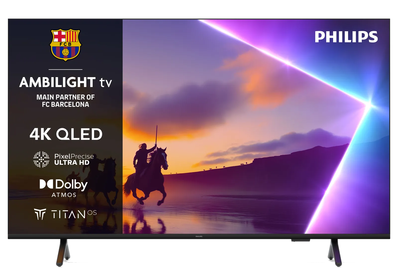 Smart TV Philips QLED 65" UHD 4K Ambilight