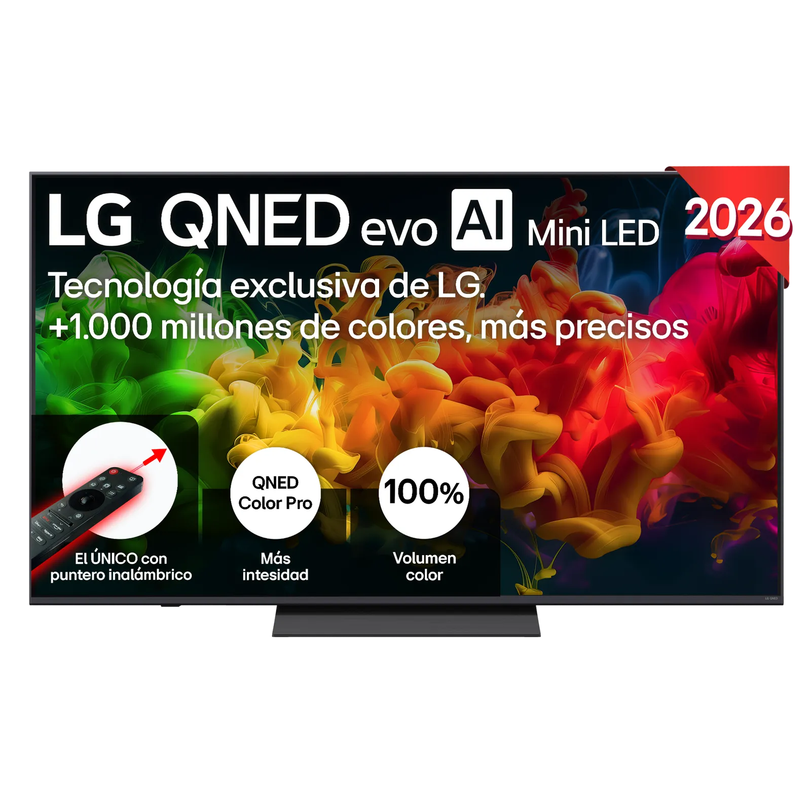 TV LG 65" QNED Mini LED 65QNED81B6A UHD 4K Procesador α7 AI Gen9 Smart TV