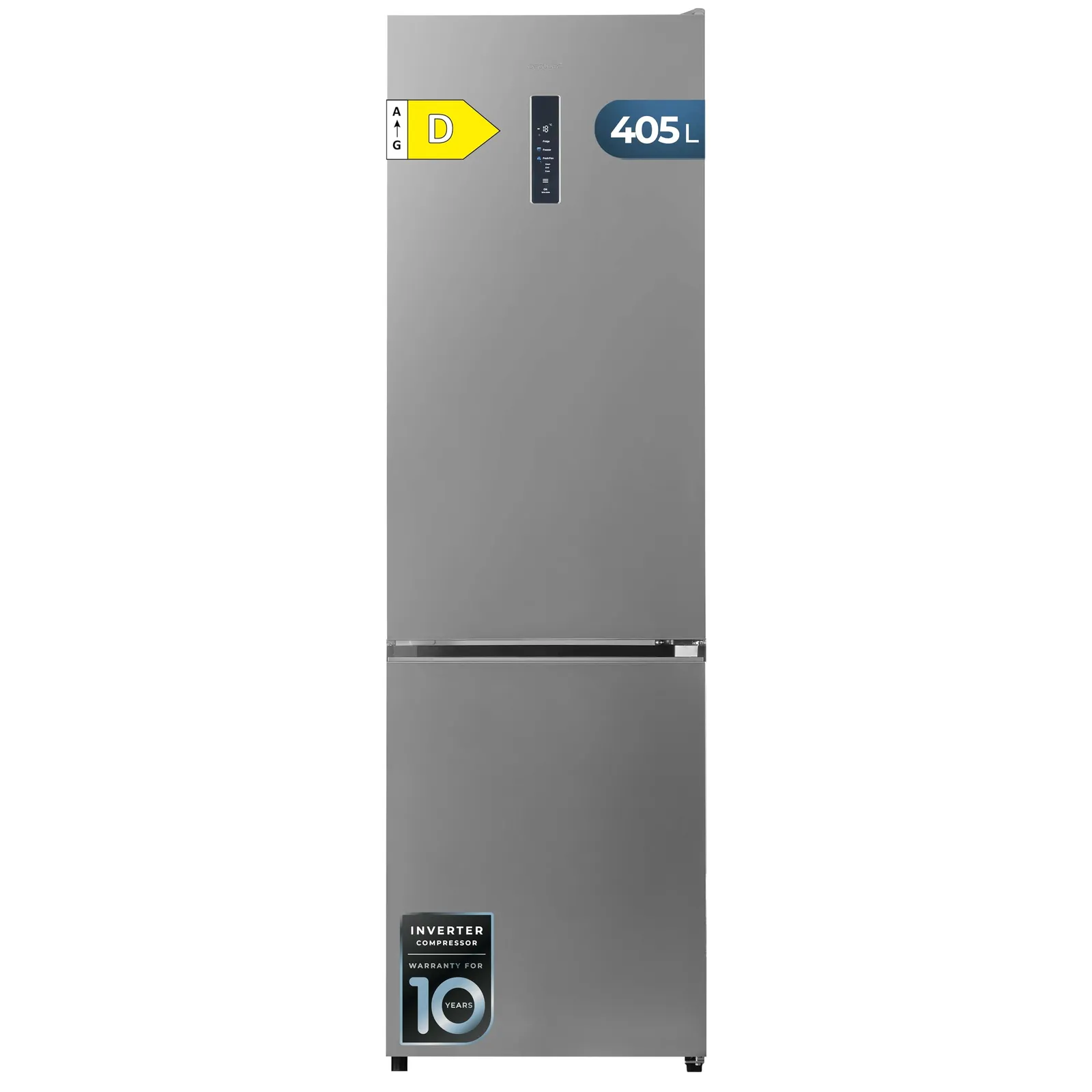 Frigorífico Combi Cecotec Bolero CoolMarket 405L Total NoFrost