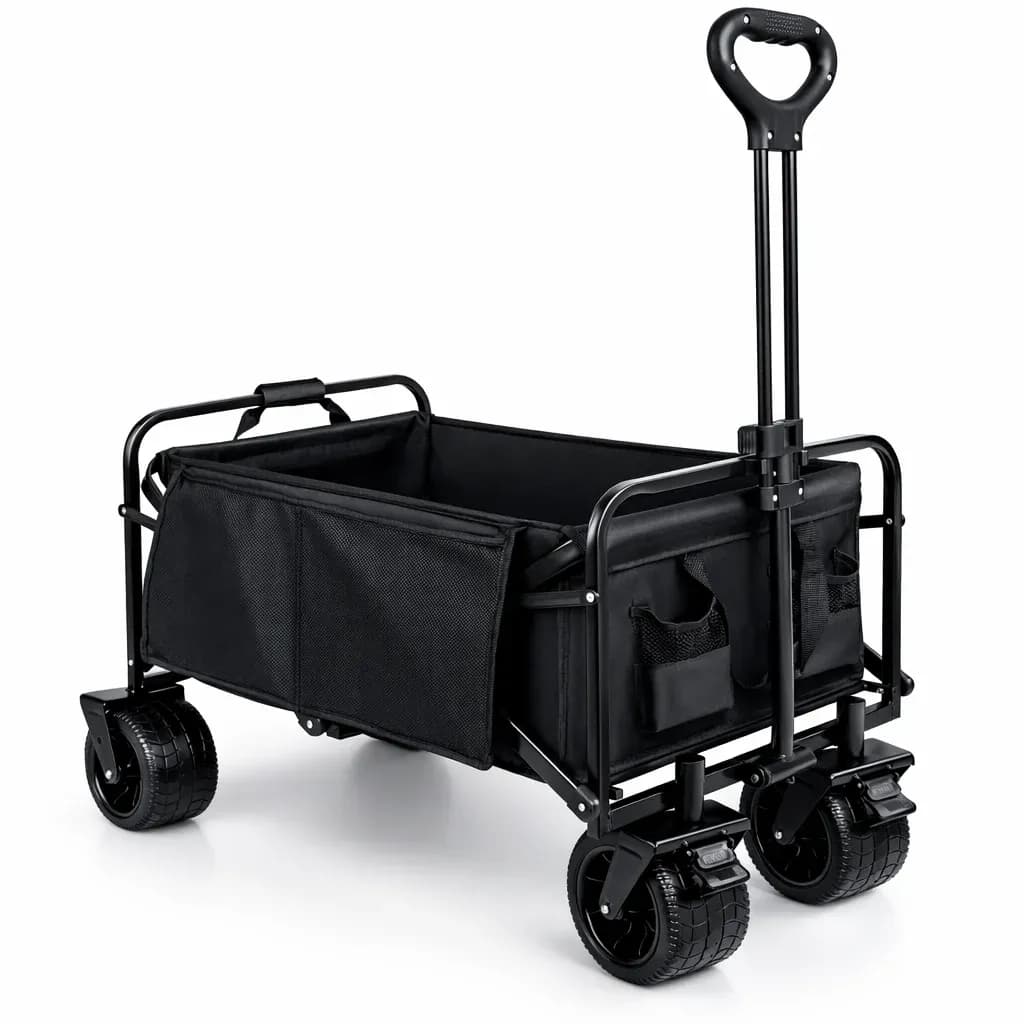 Carro de mano plegable todoterreno con capacidad para 150 kg
