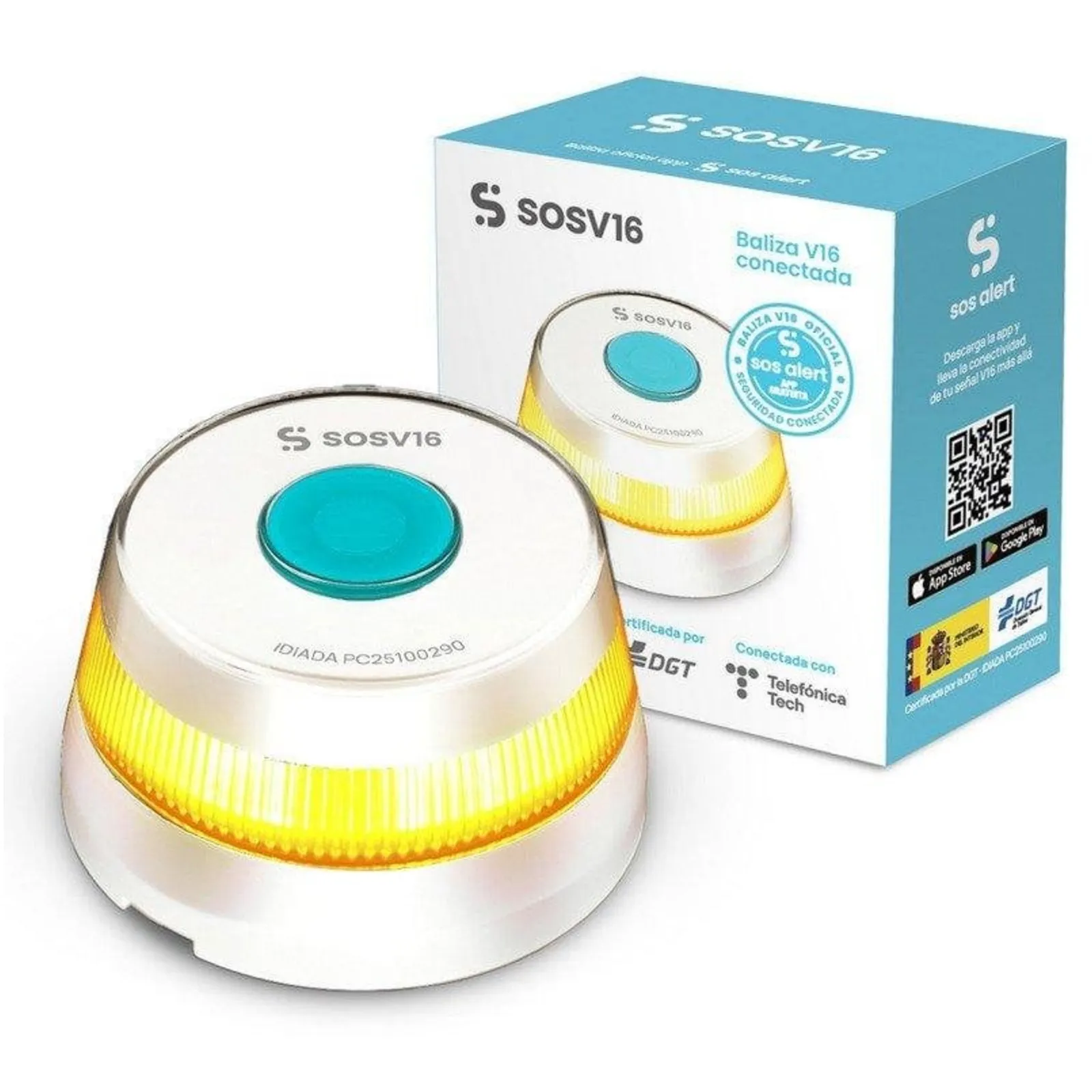 Baliza SOSV16 V16 GPS Conectada DGT