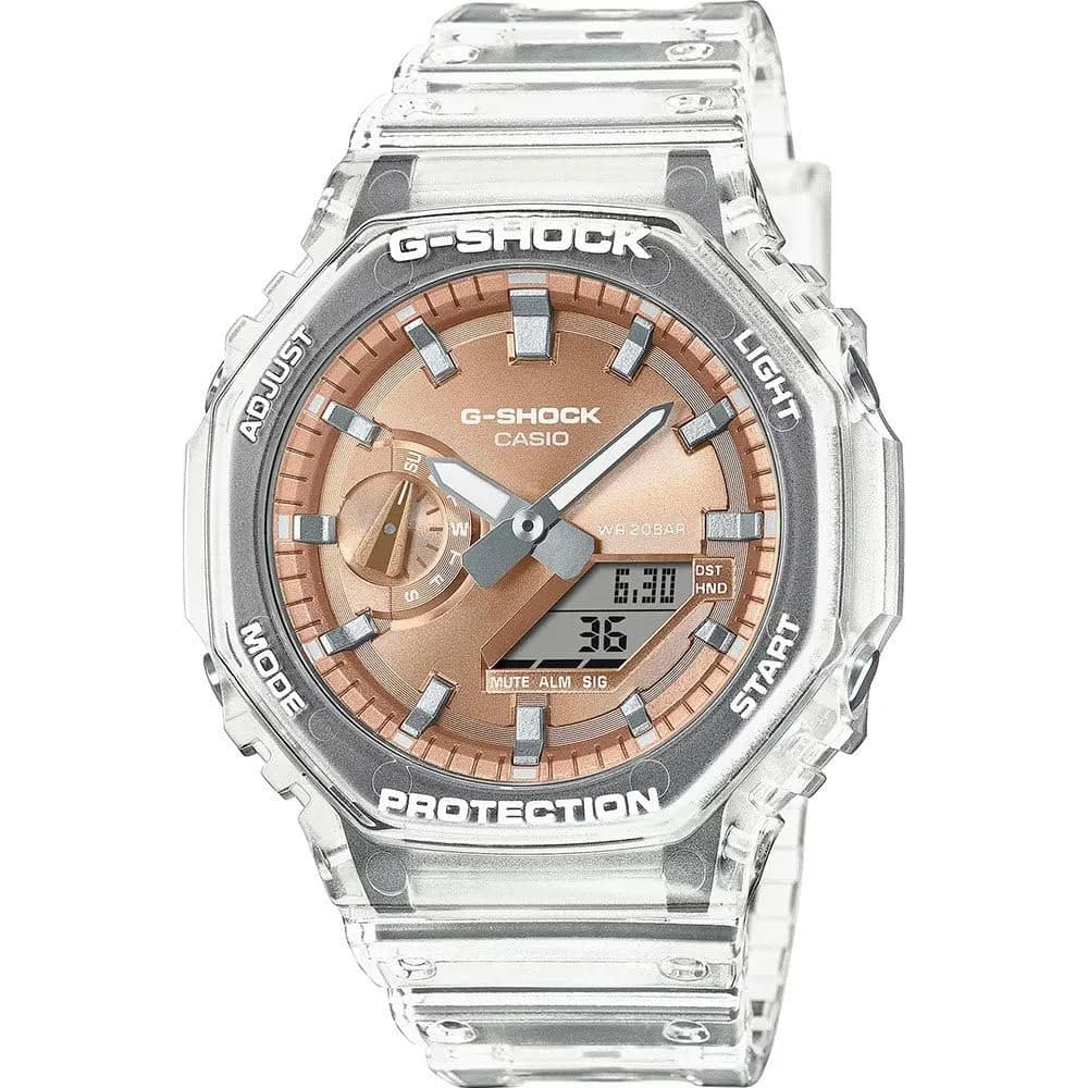 Reloj Casio G-Shock GA-2100BM-7A5ER CasiOak Transparente