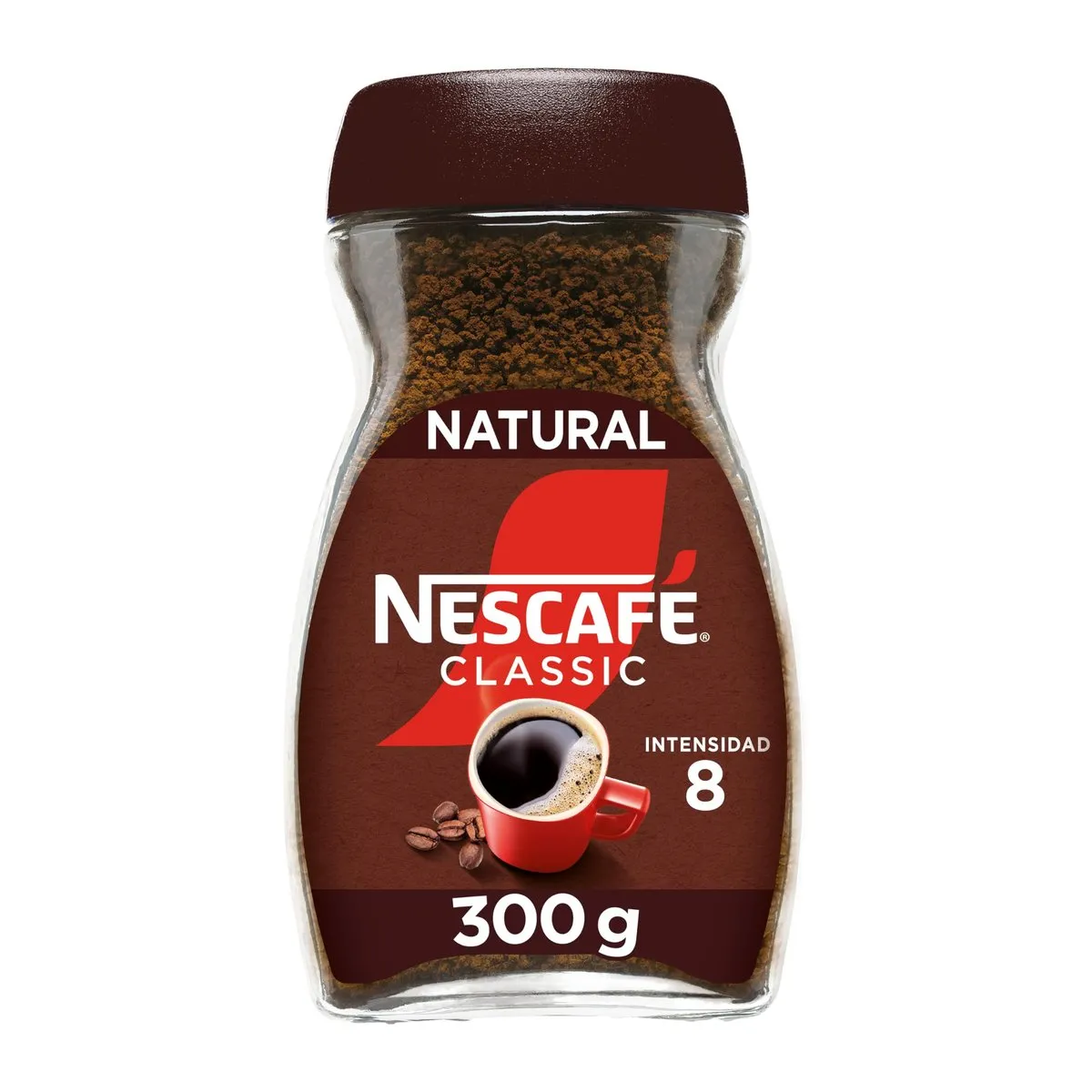 Pack 4 Botes Nescafé Classic Café Soluble Natural 300g