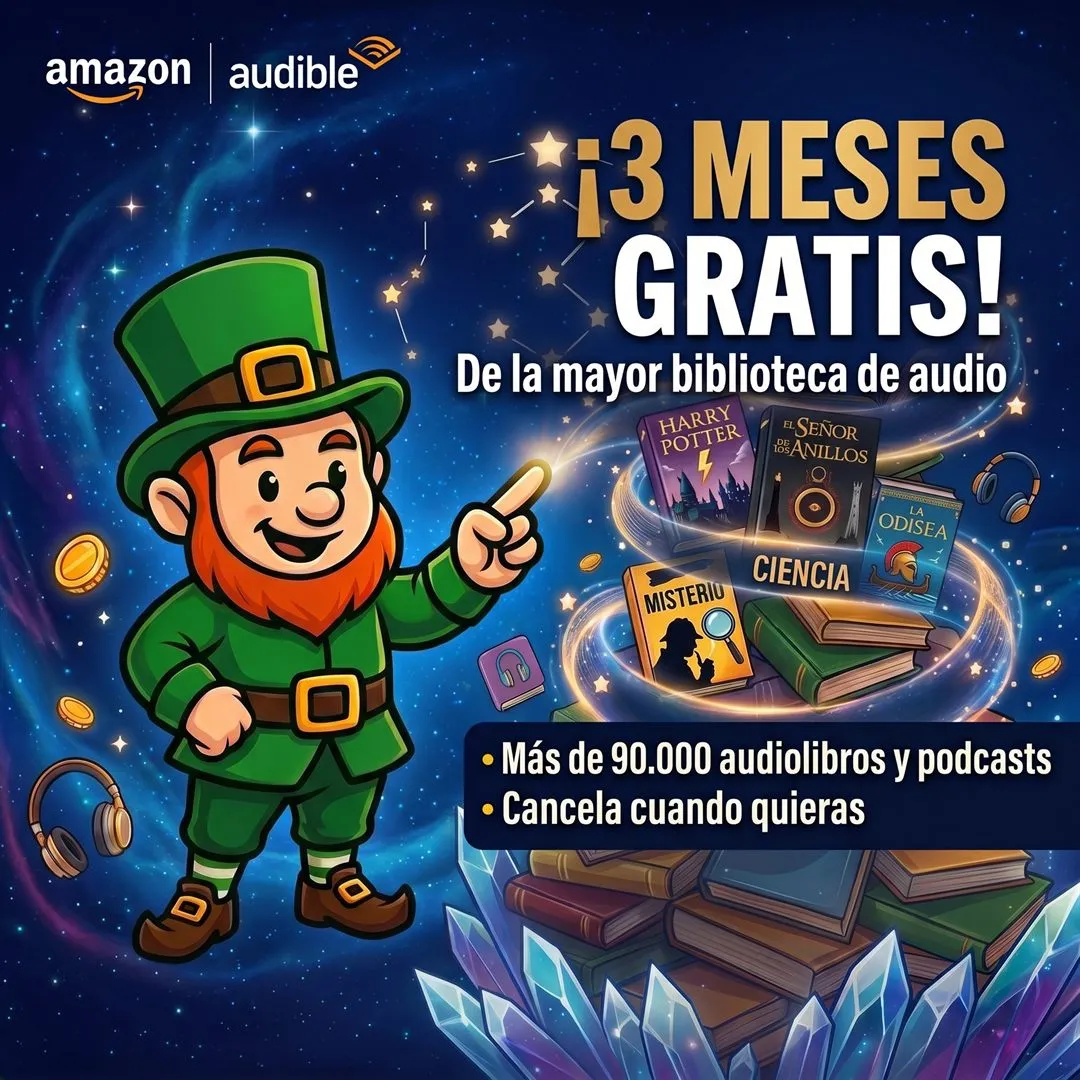 🎯 Vuelve la promo de Amazon Audible: 3 Meses Gratis!