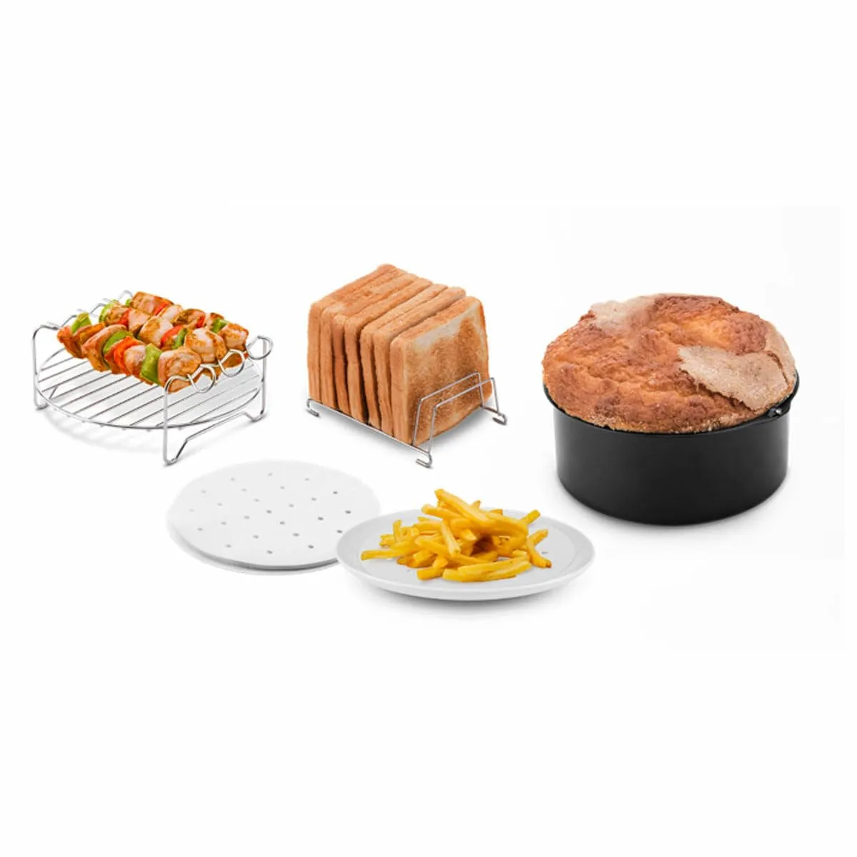Pack 4 Accesorios Ufesa para Freidora de Aire sin Aceite