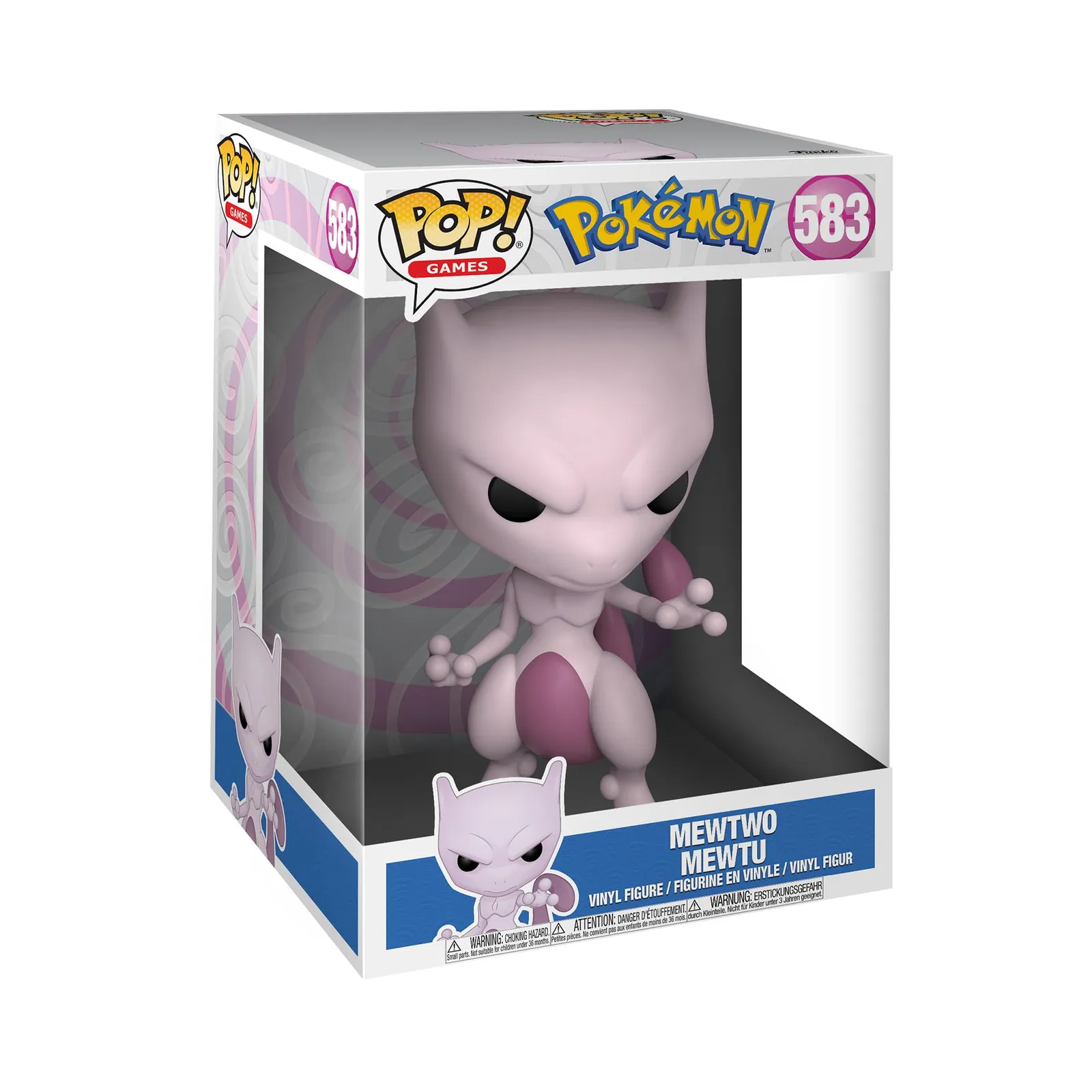 Figura Funko Pop Jumbo: Pokemon Mewtwo
