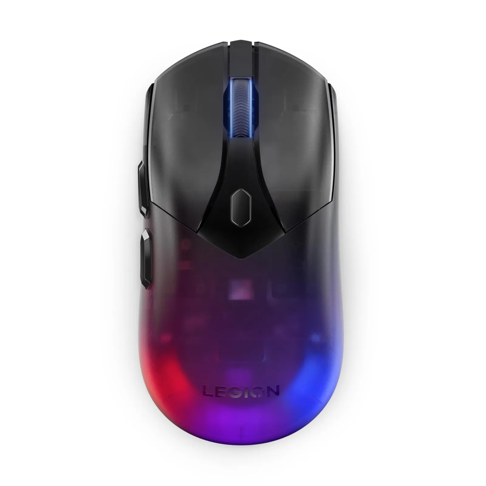 Ratón gaming inalámbrico Lenovo Legion M410 en color transparente
