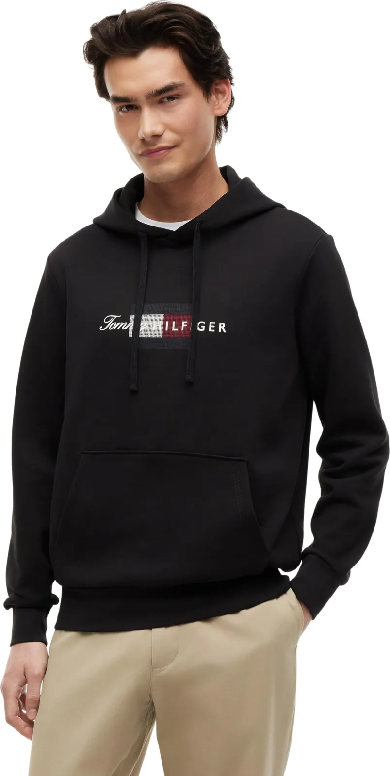 Sudadera con Capucha Tommy Hilfiger Script Flag para Hombre