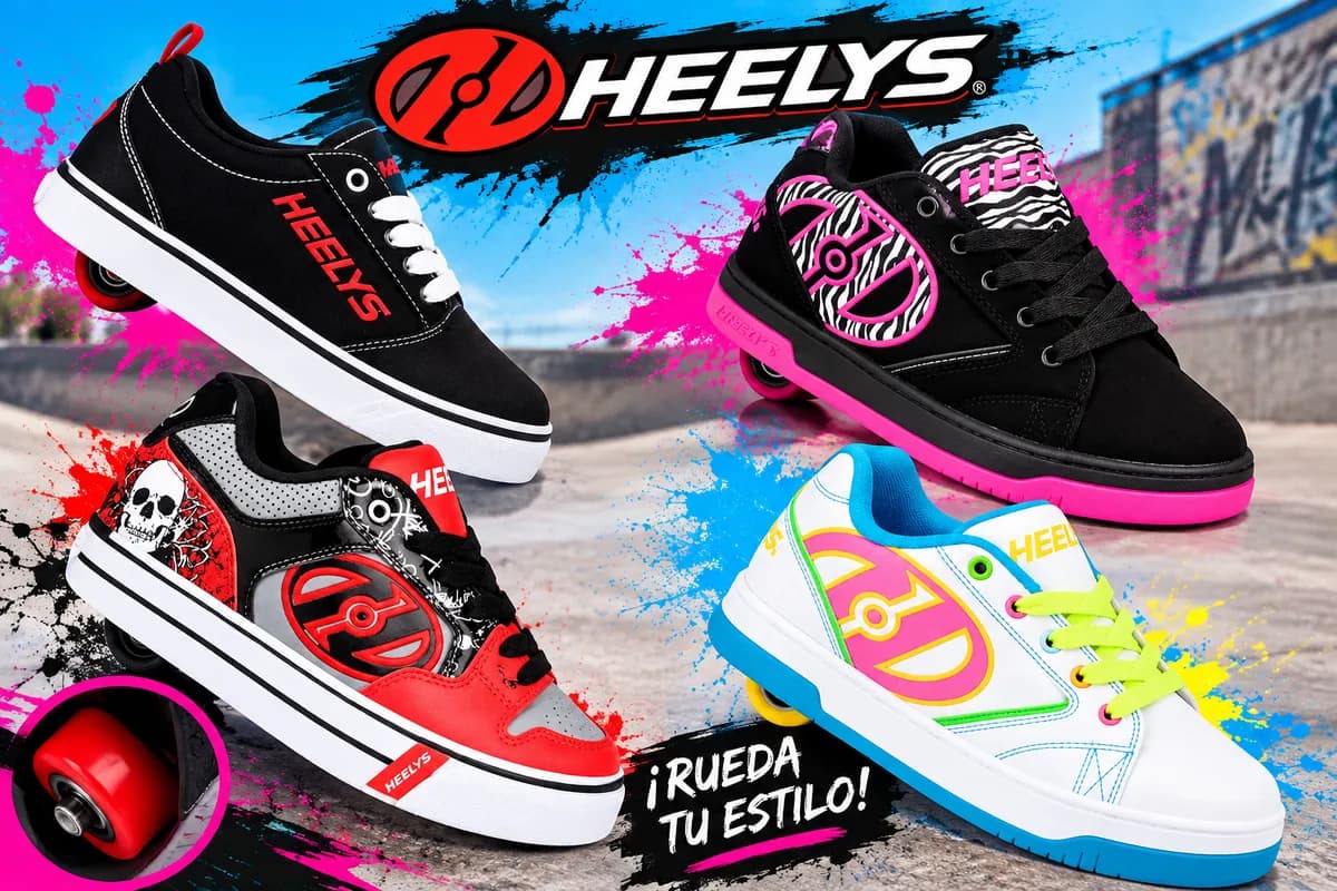 Zapatillas con ruedas Heelys (varios modelos)
