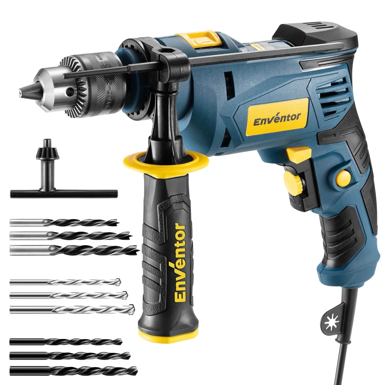 Taladro percutor Enventor con cable 750W