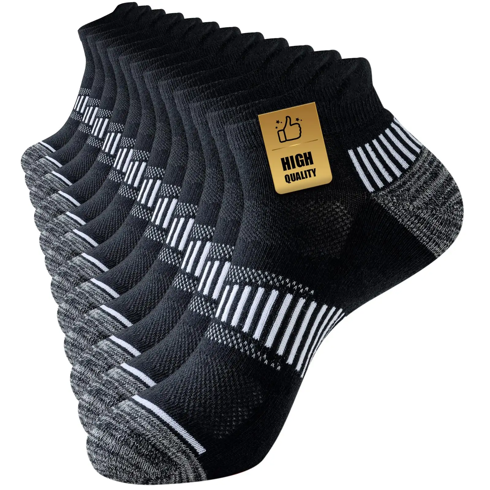 Pack 6 pares Niorasen Calcetines Deportivos Hombre