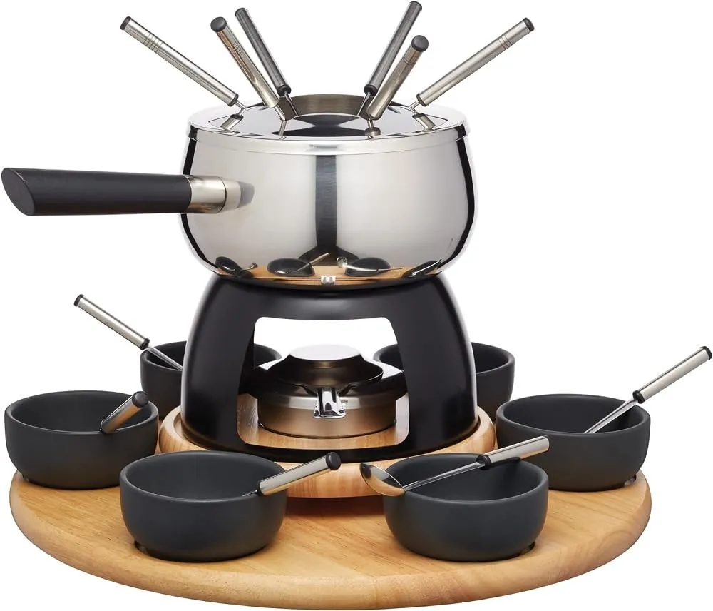 Juego de Fondue Artesà Giratorio 22 Piezas