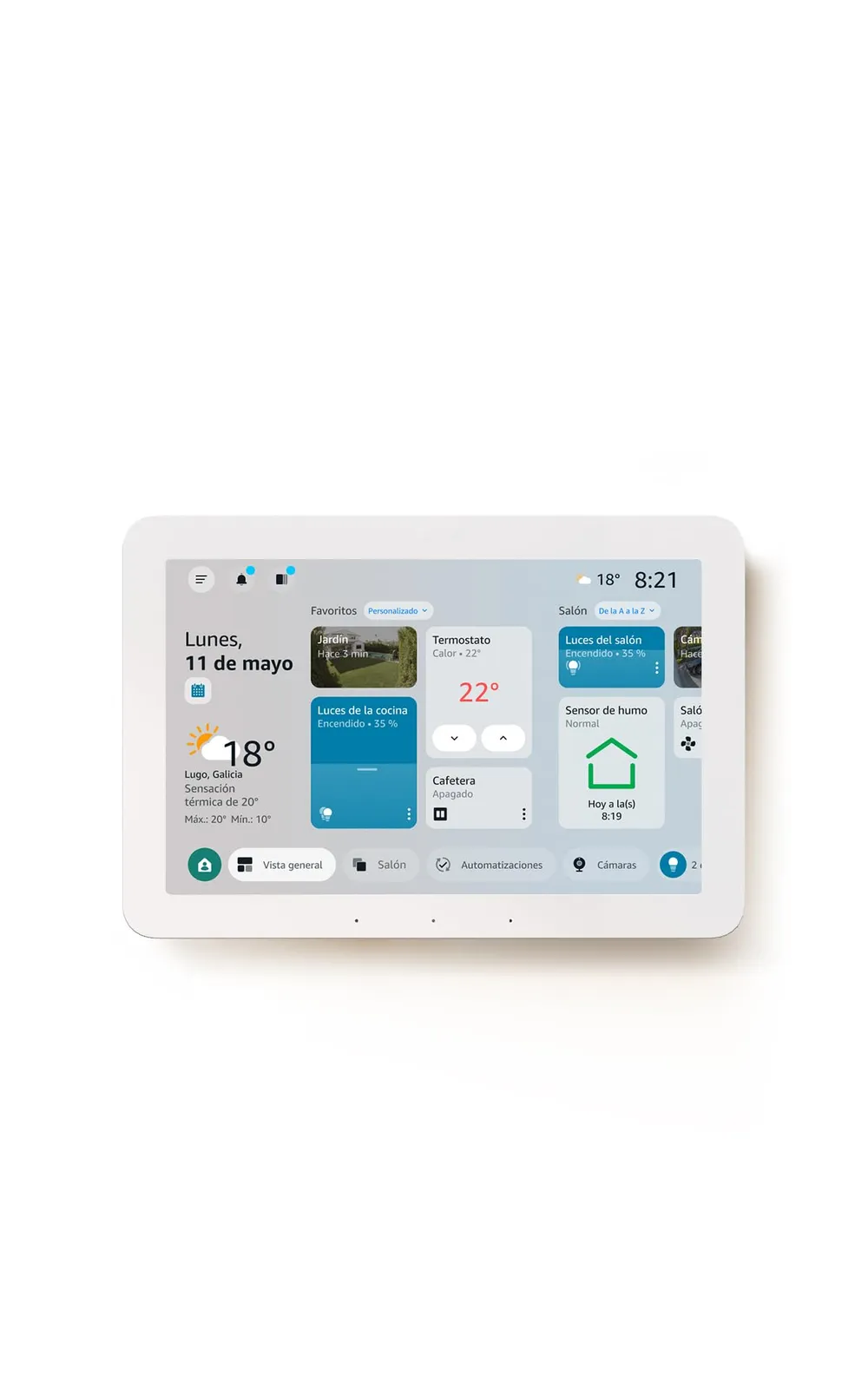 Amazon Echo Hub Pantalla Inteligente 8"