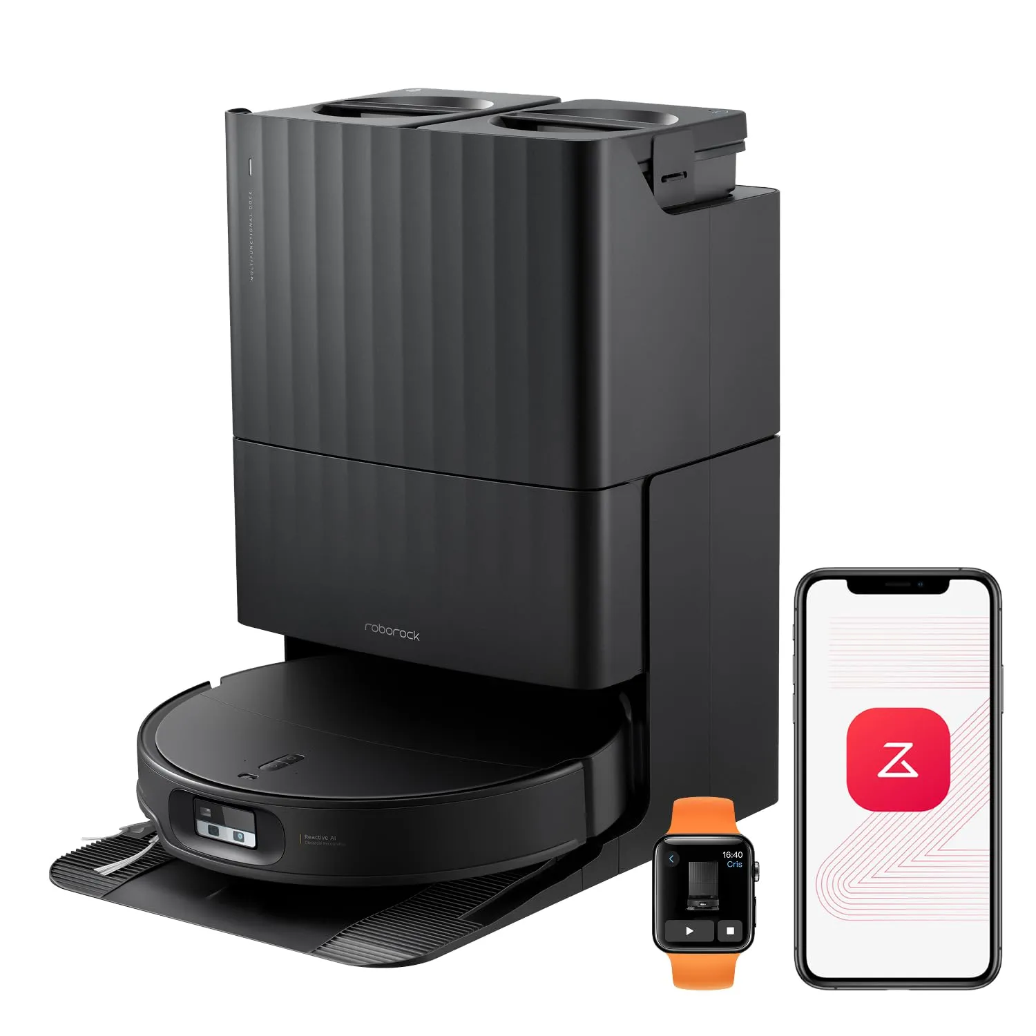 Robot Aspirador Roborock Qrevo Edge 2 con 25000Pa de succión