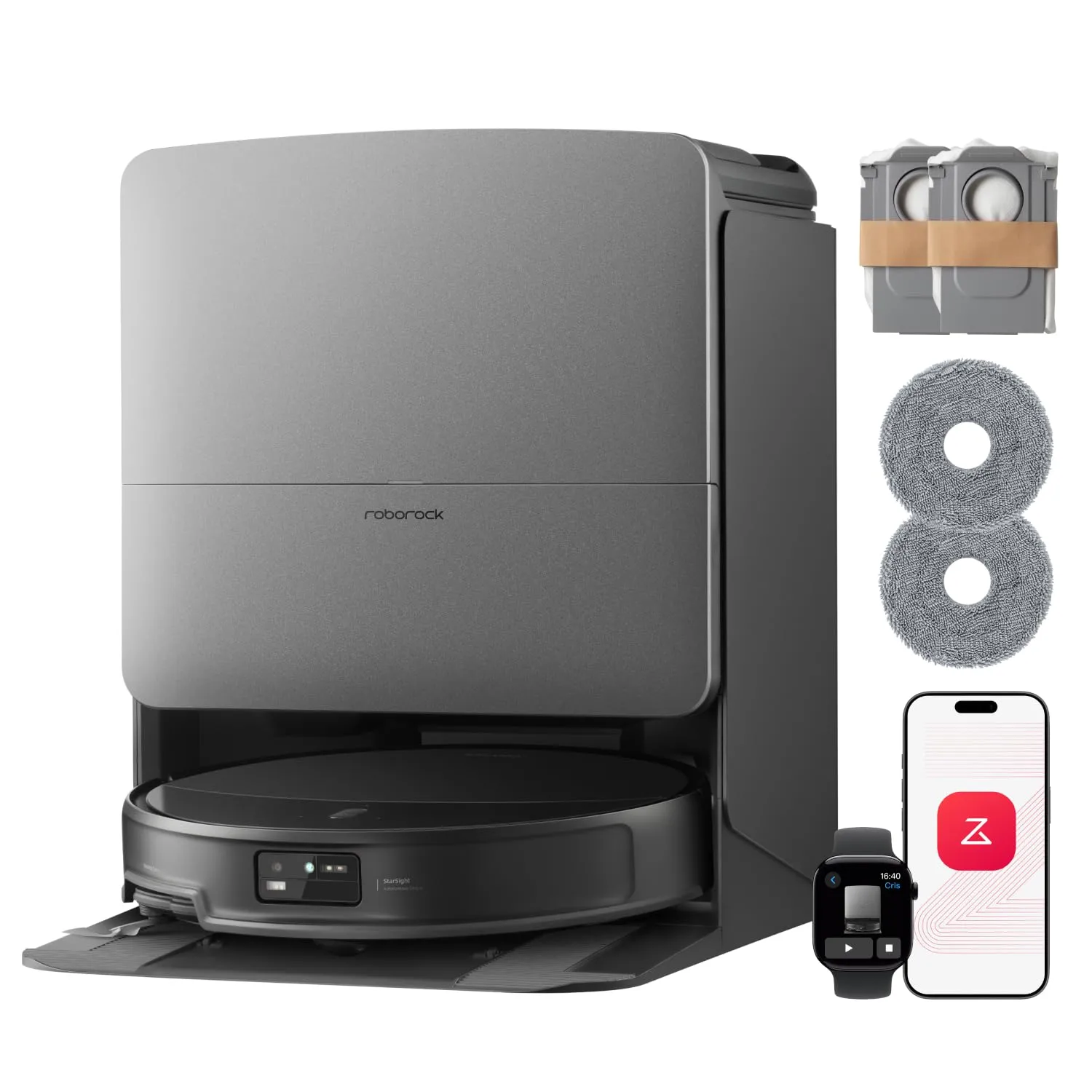 Robot Aspirador Roborock Saros 20, 36000 Pa