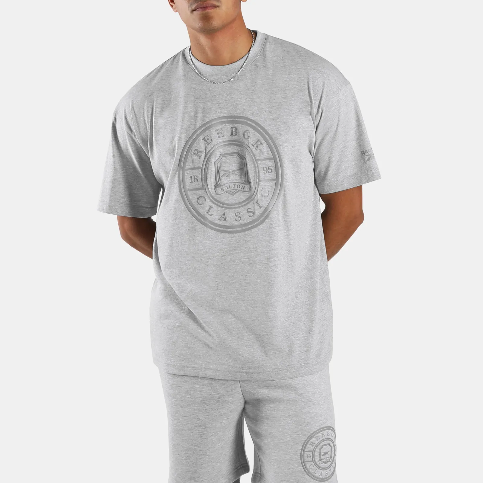 Camiseta Reebok Crest para Hombre de Algodón