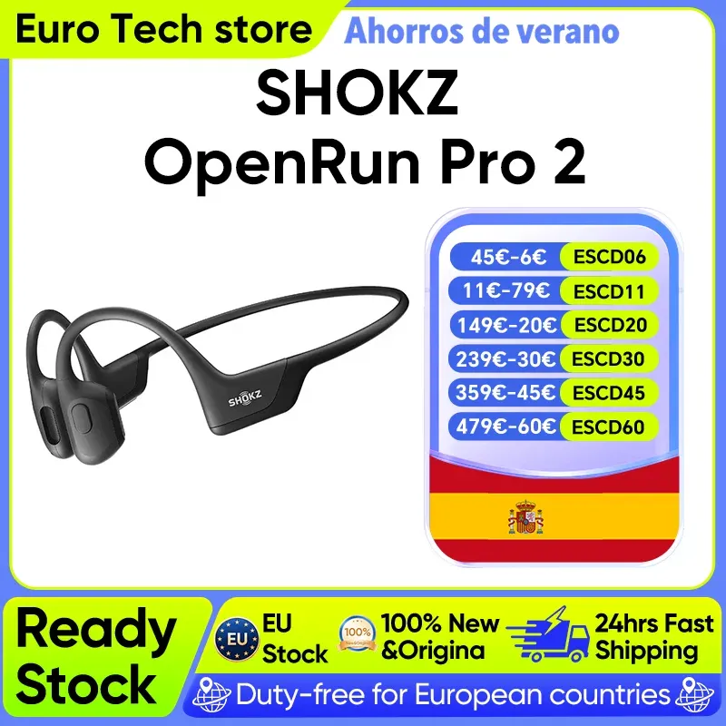 Auriculares de conducción ósea SHOKZ OpenRun Pro 2 S820