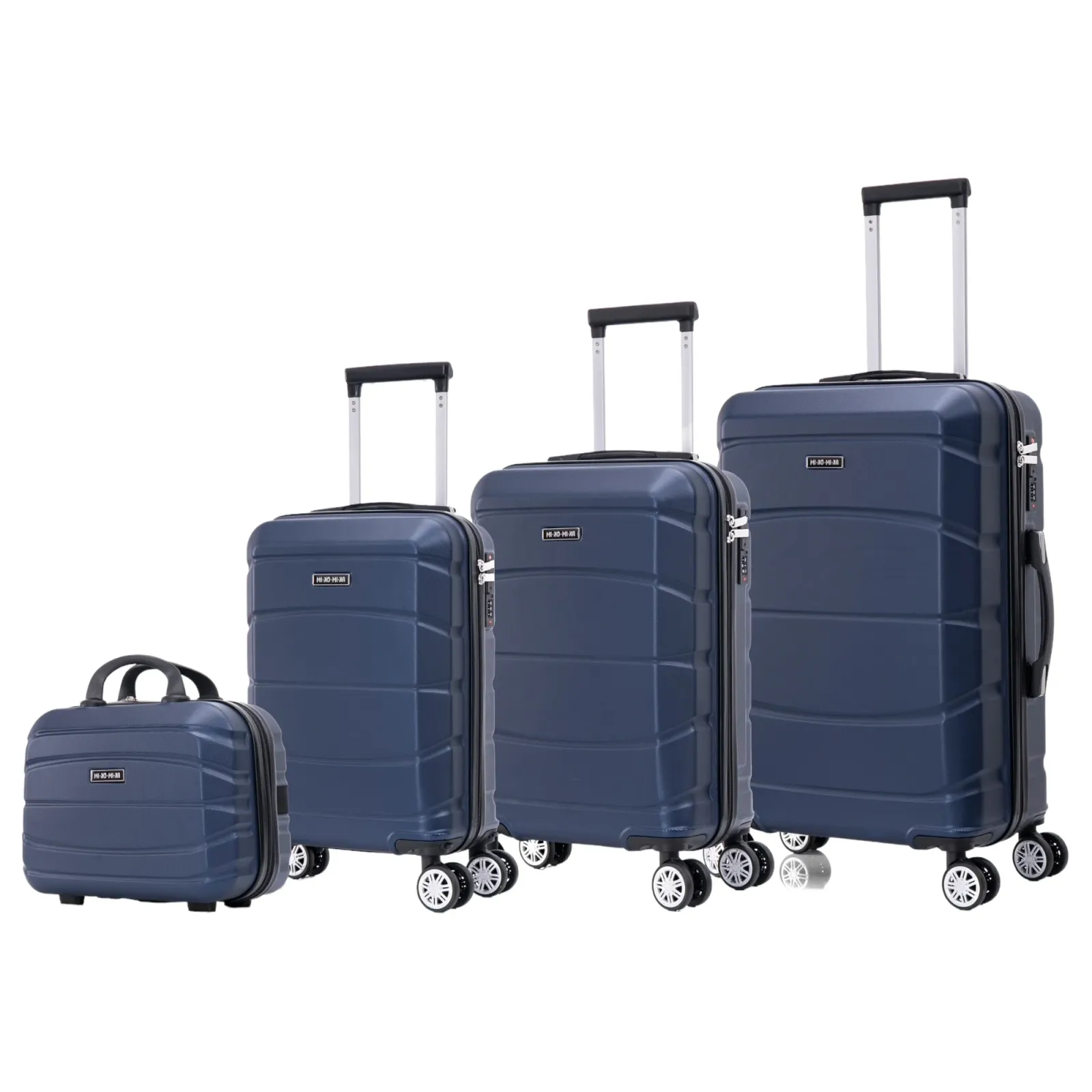 Conjunto de Maletas de Viaje Elegantes con Ruedas 360° y Cerradura Numérica (varios colores)