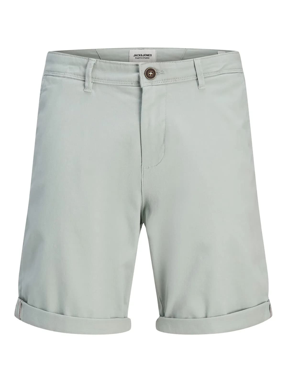Pantalones Cortos JACK & JONES Jpstbowie Solid SRT Sn para Hombre, Aqua Gray (varias tallas)